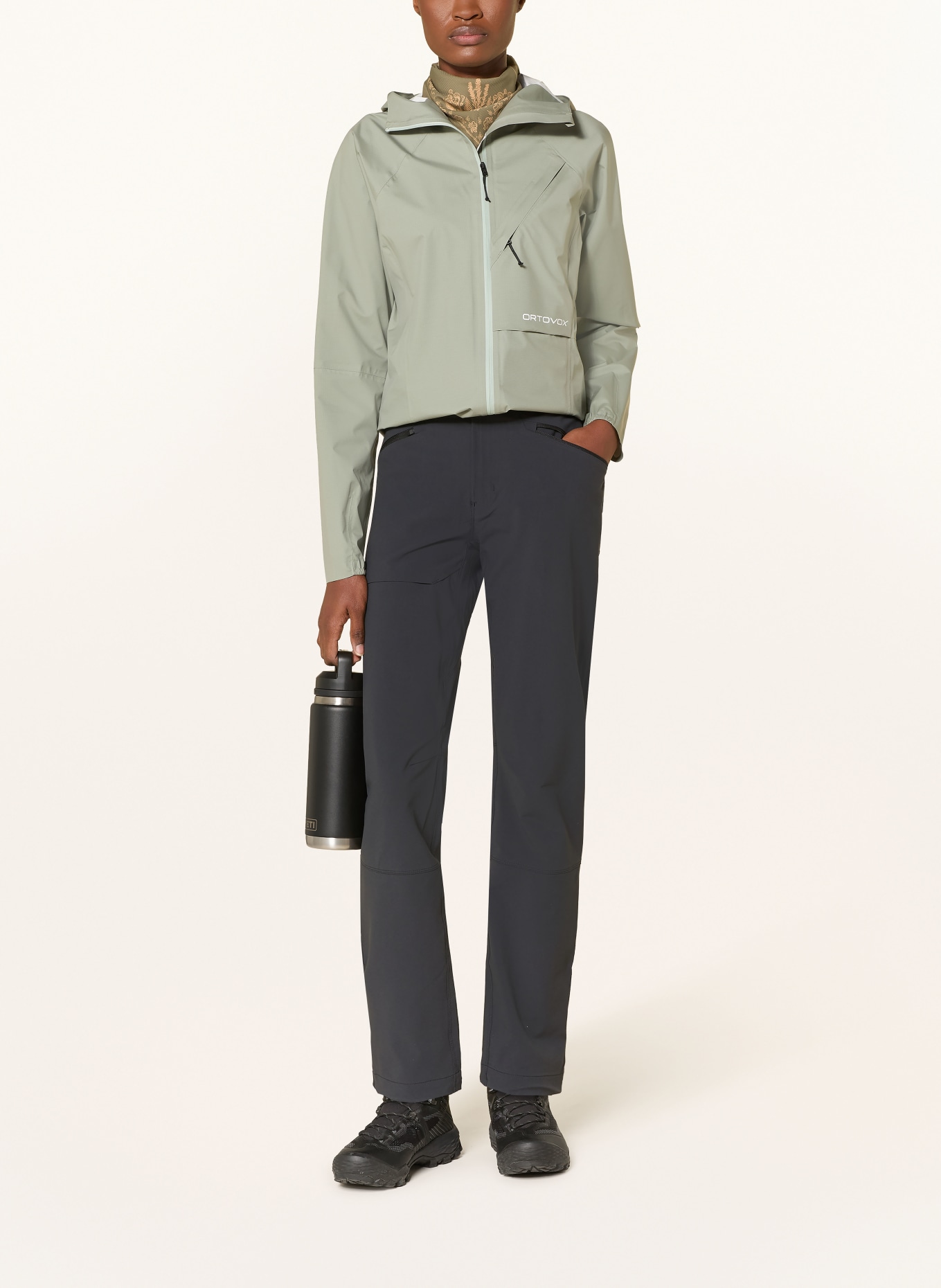 ORTOVOX Trekkinghose BRENTA: SCHWARZ