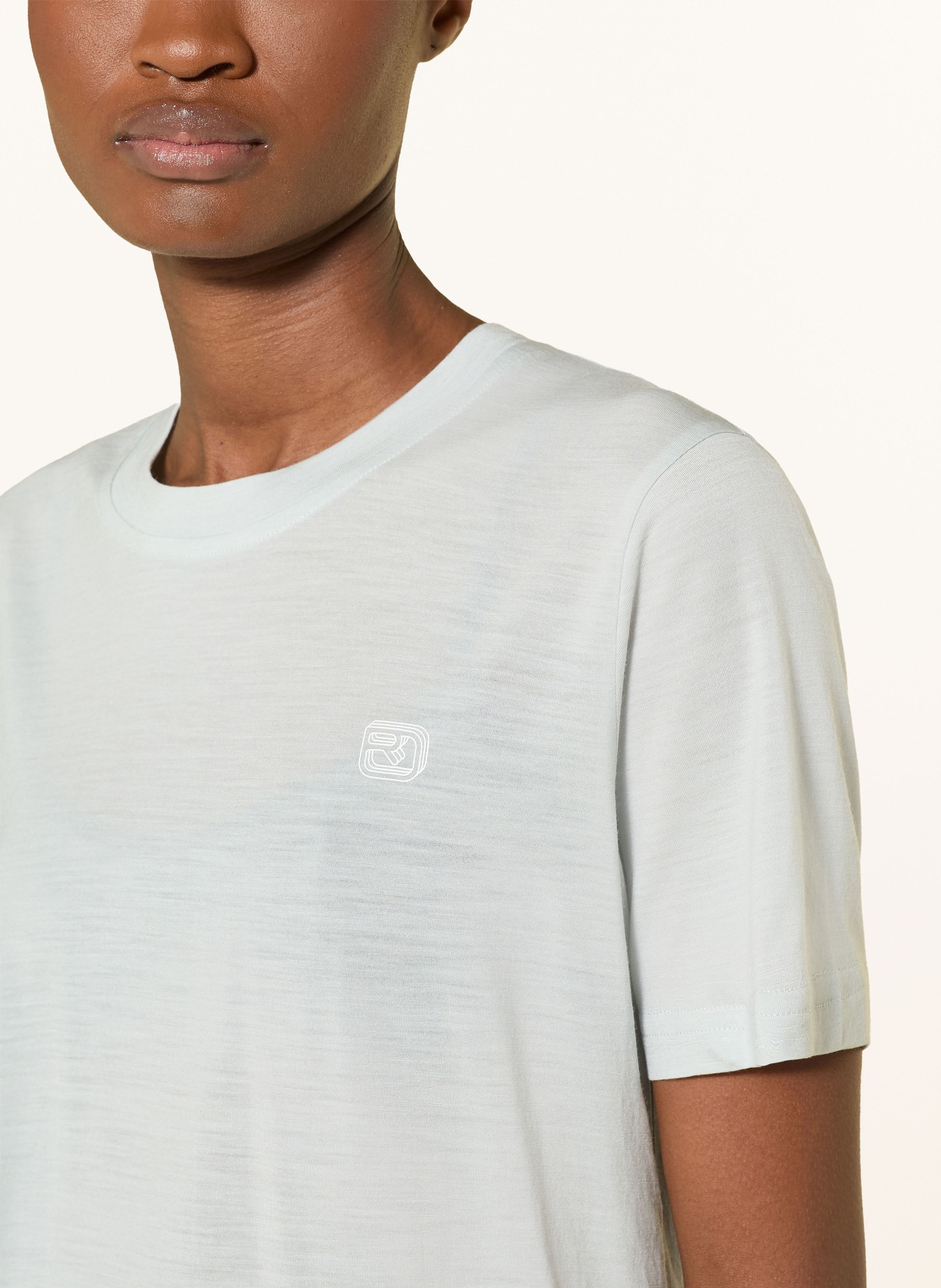 ORTOVOX T-Shirt 150 COOL LOGO STAPLE: HELLBLAU