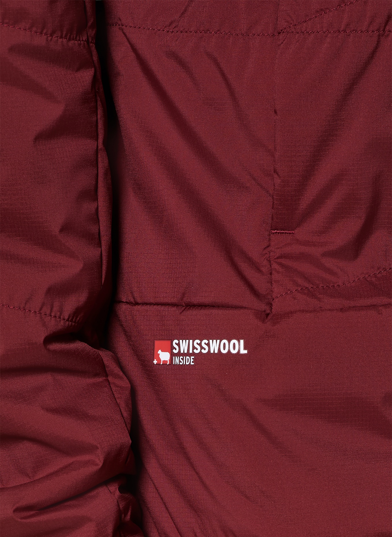 ORTOVOX Steppjacke SWISSWOOL PIZ DUAN JACKET: DUNKELROT