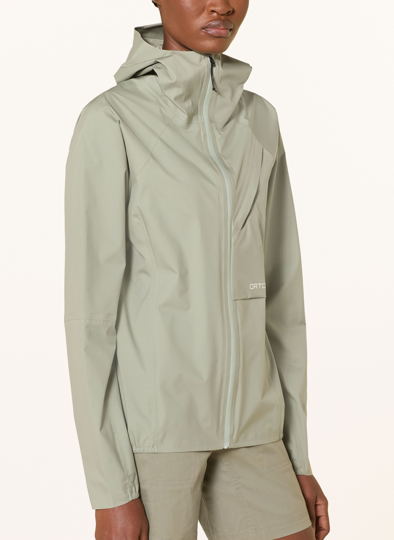 ORTOVOX Funktionsjacke TRACE 2.5L: HELLGRÜN