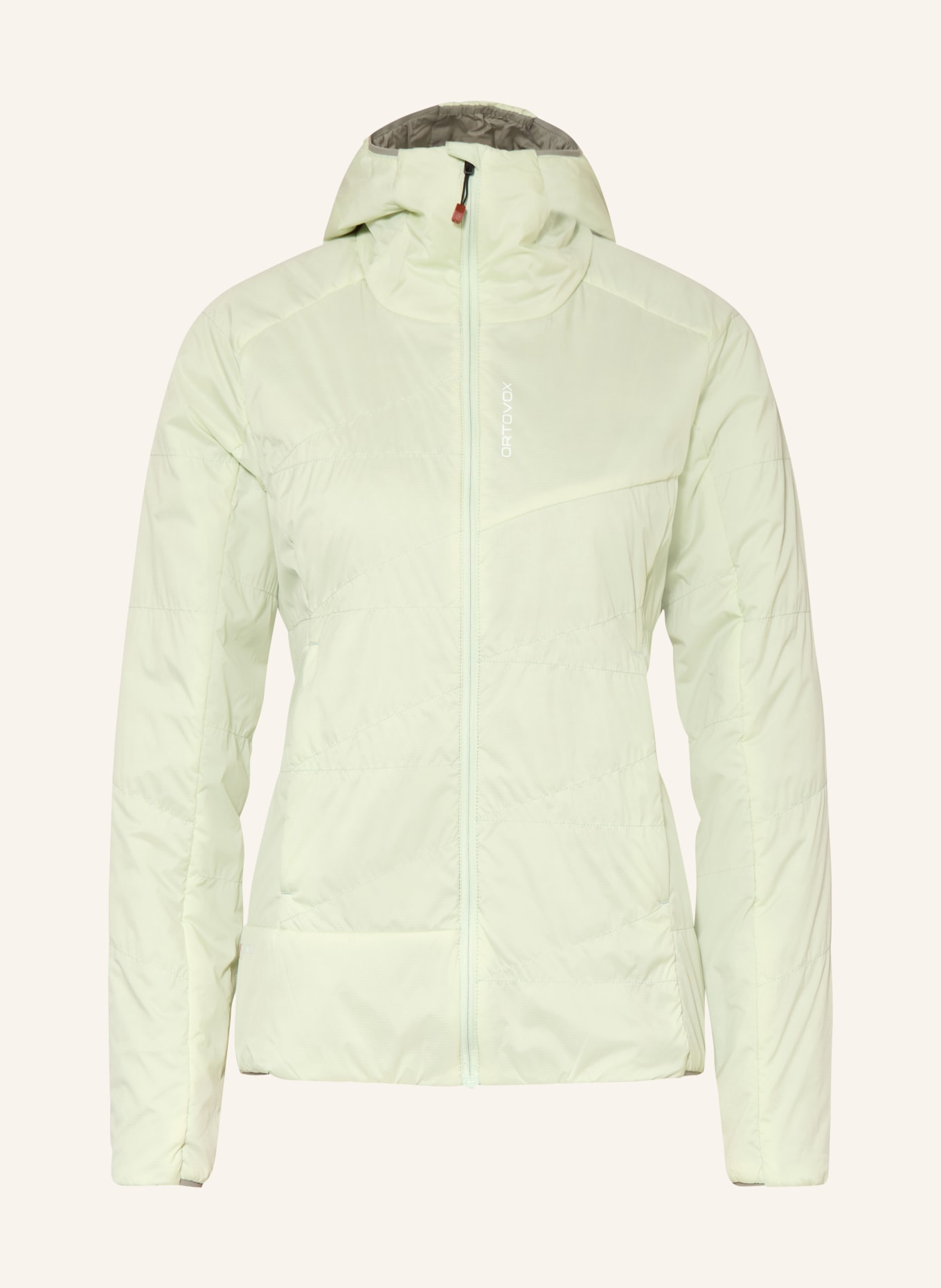 ORTOVOX Vatelínová bunda SWISSWOOL PIZ DUAN: MÁTOVÁ