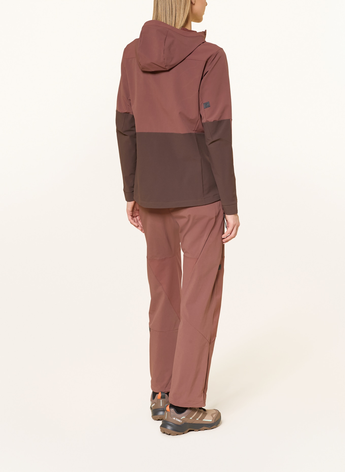 ORTOVOX Softshell-Jacke TRAD PLUS: ALTROSA / DUNKELROT