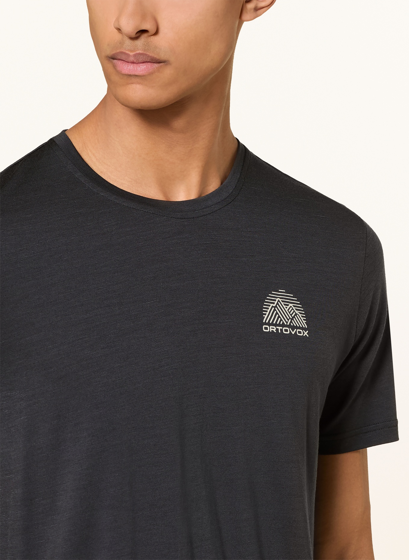 ORTOVOX T-Shirt 120 COOL TEC MTN: SCHWARZ
