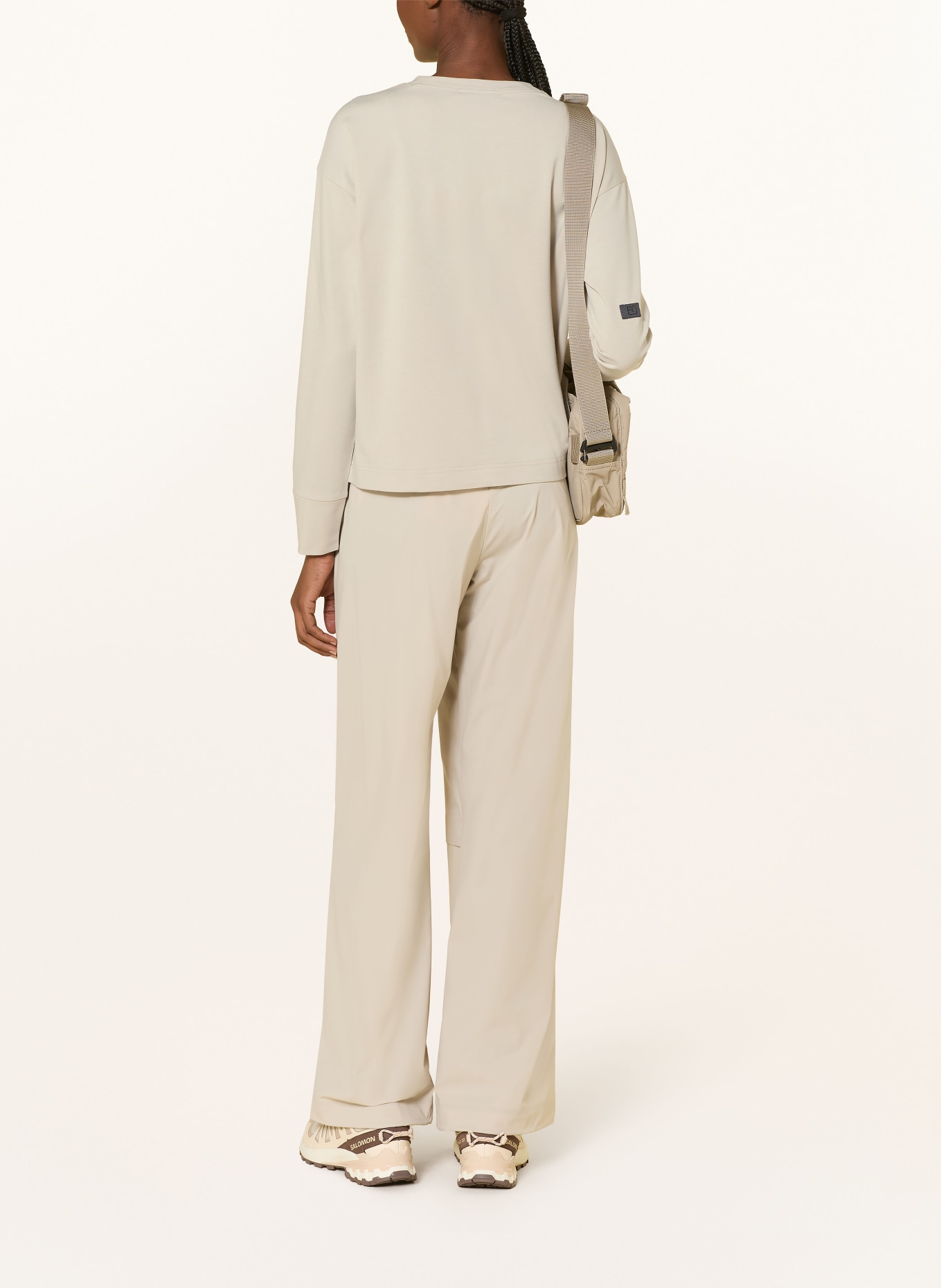 ORTOVOX Mikina AFFINITY CREW NECK: BÉŽOVÁ