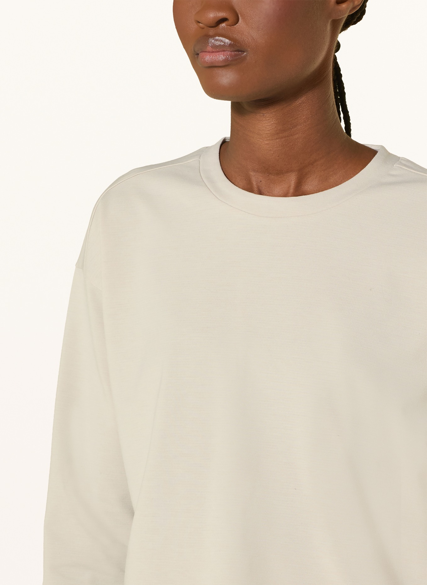 ORTOVOX Mikina AFFINITY CREW NECK: BÉŽOVÁ