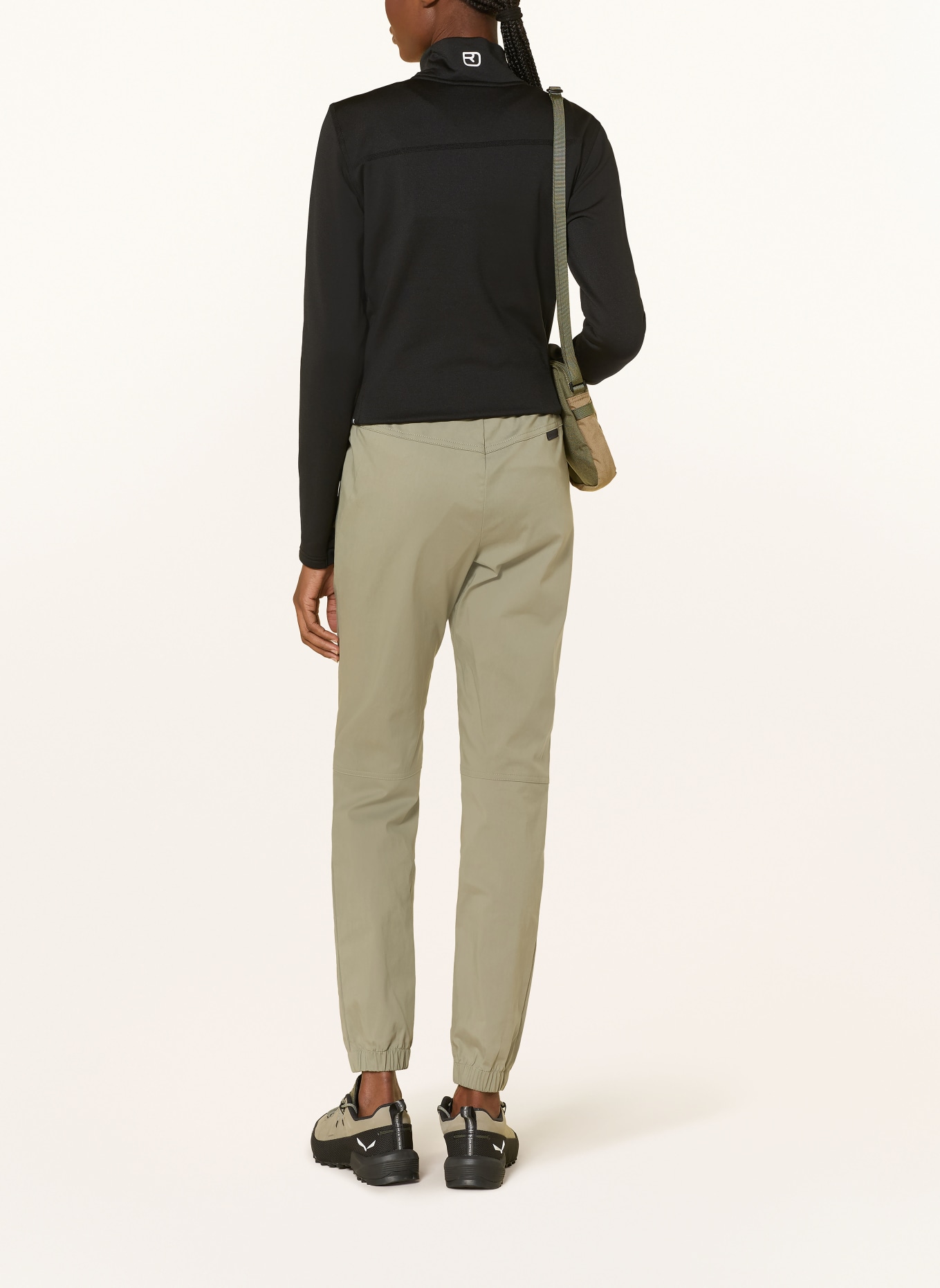 ORTOVOX Střední vrstva – bunda LIGHT: ČERNÁ