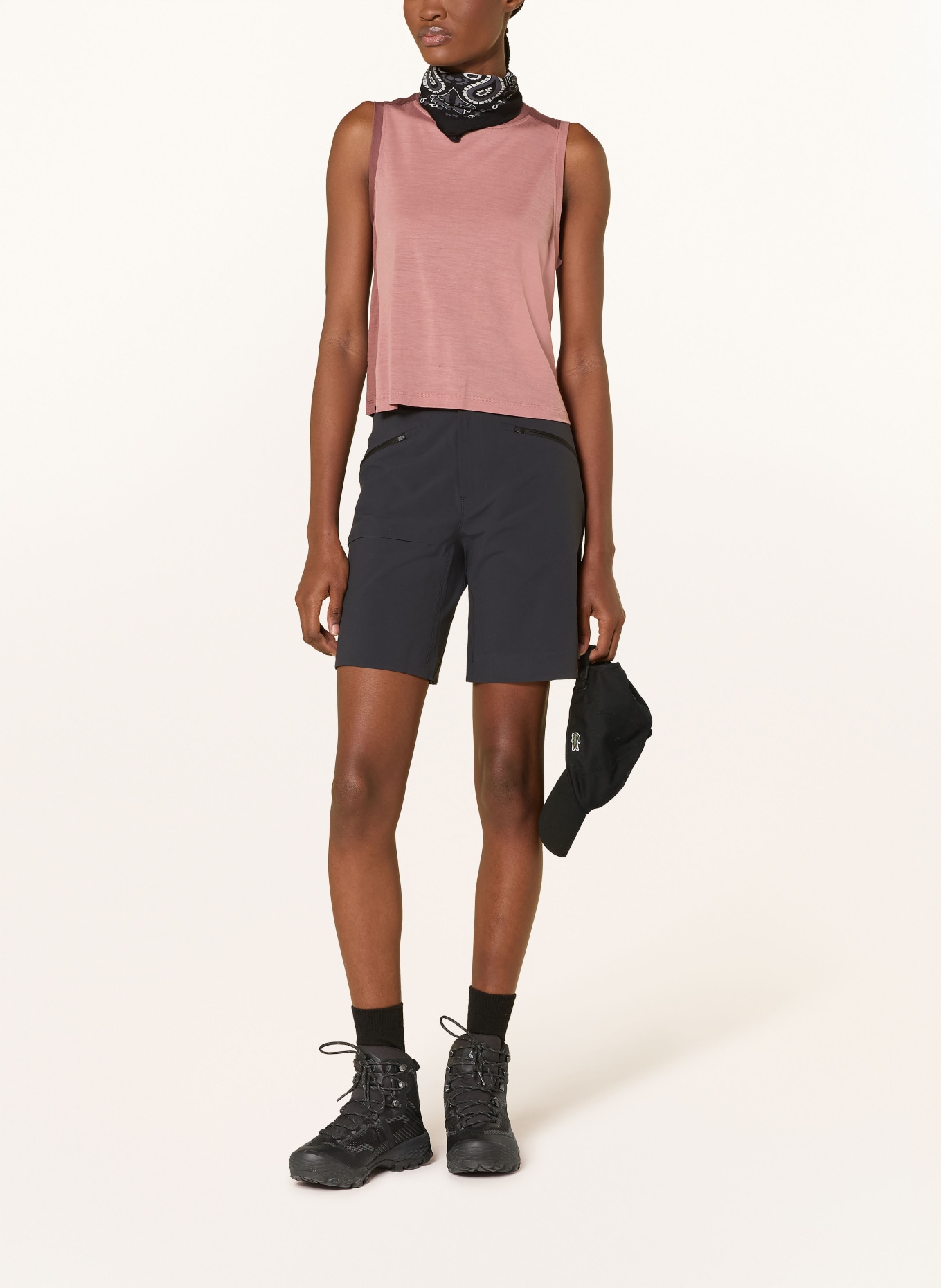 ORTOVOX Funktionstop 150 COOL CRACK: ALTROSA / HELLROT