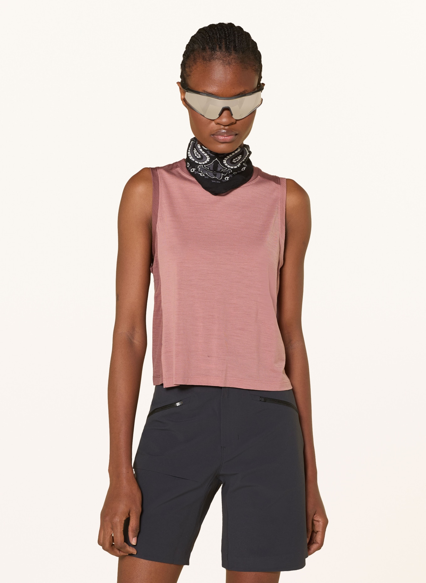 ORTOVOX Funktionstop 150 COOL CRACK: ALTROSA / HELLROT