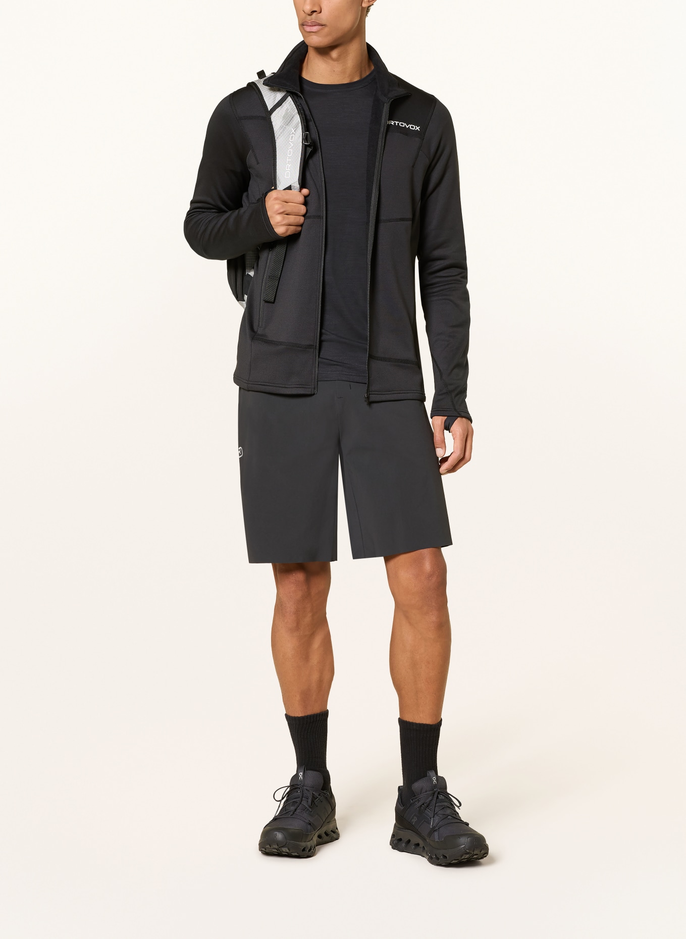 ORTOVOX Trekkingshorts TRACE: SCHWARZ