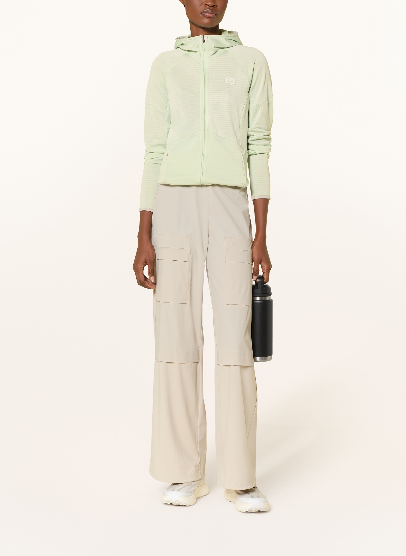 ORTOVOX Midlayer Jacket FLEECE LIGHT GRID: MINT