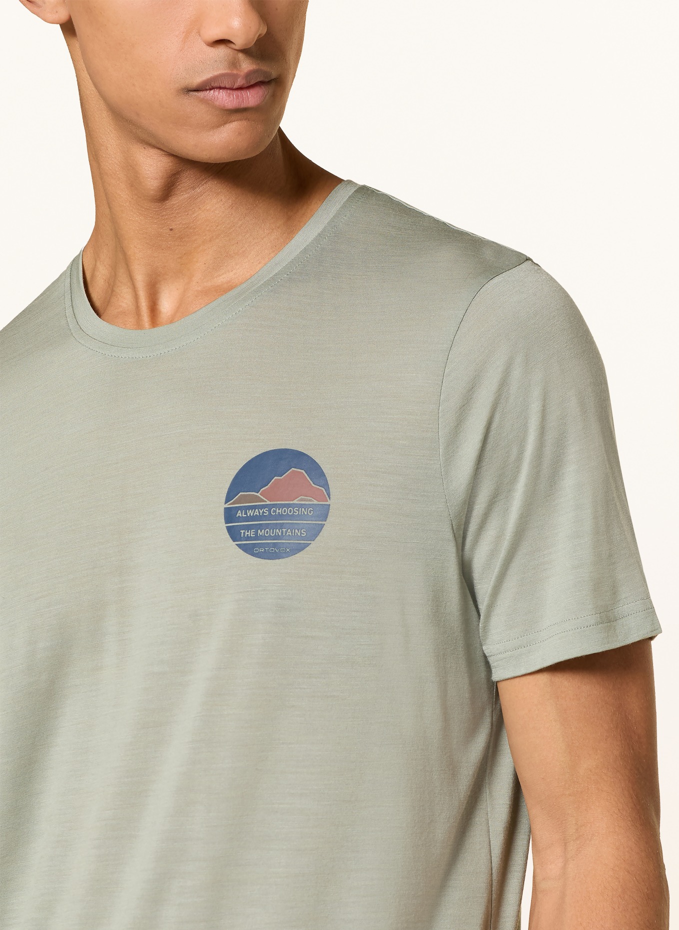 ORTOVOX T-Shirt 120 COOL TEC CHOOSE: GRÜN