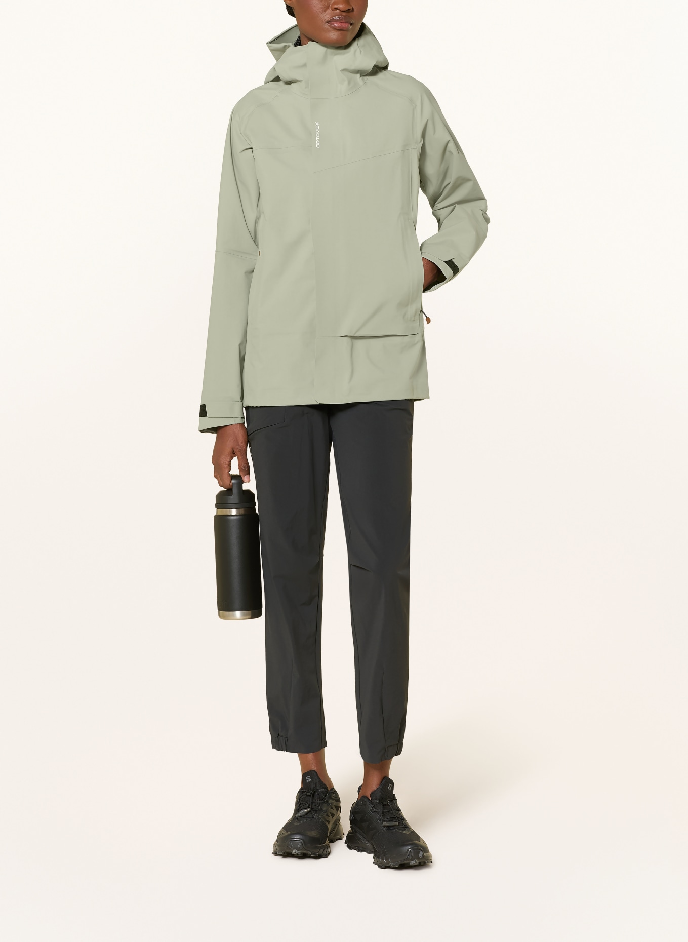 ORTOVOX Hardshellová bunda SECEDA 3L: SVĚTLE ZELENÁ