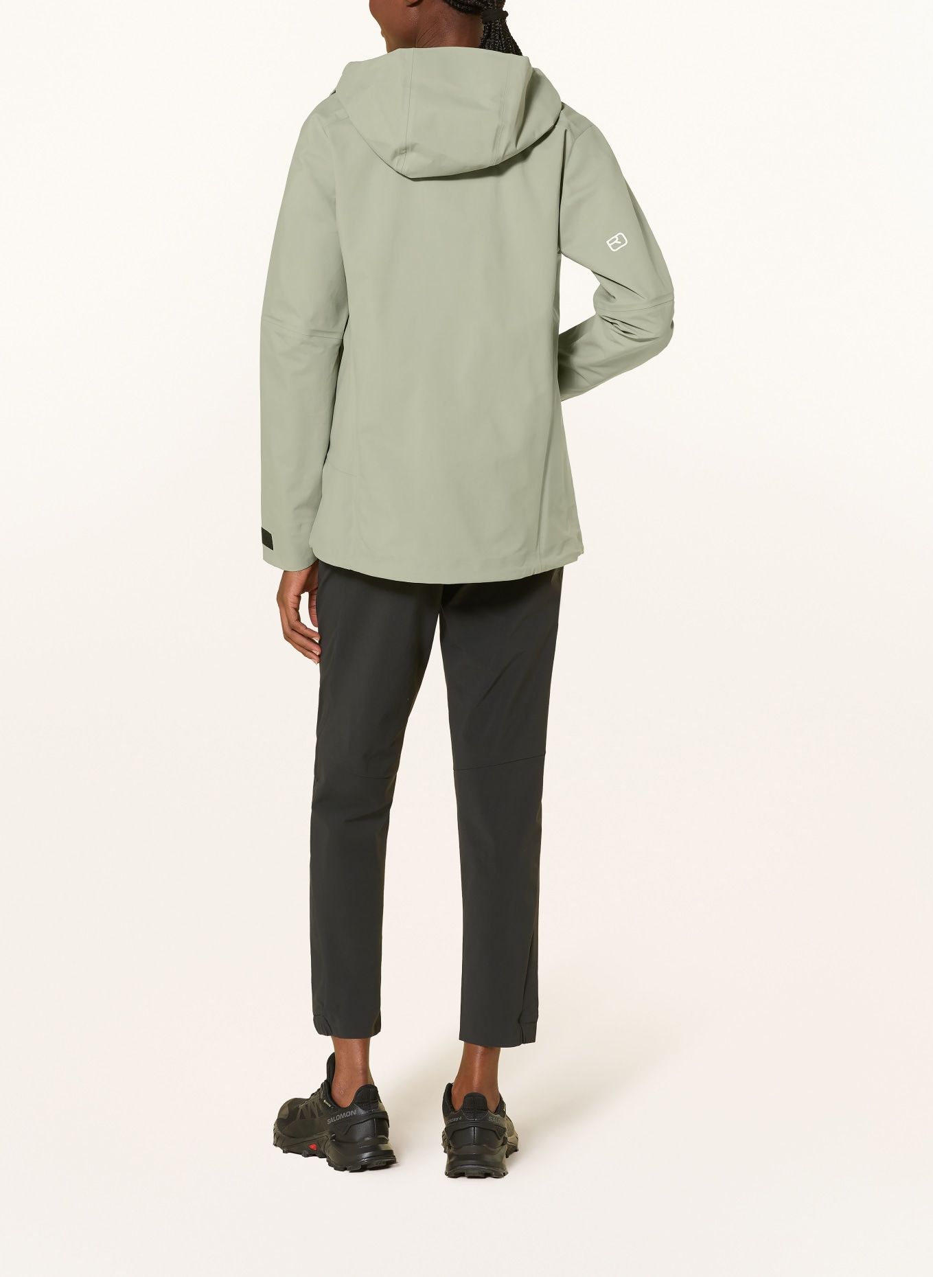 ORTOVOX Hardshellová bunda SECEDA 3L: SVĚTLE ZELENÁ