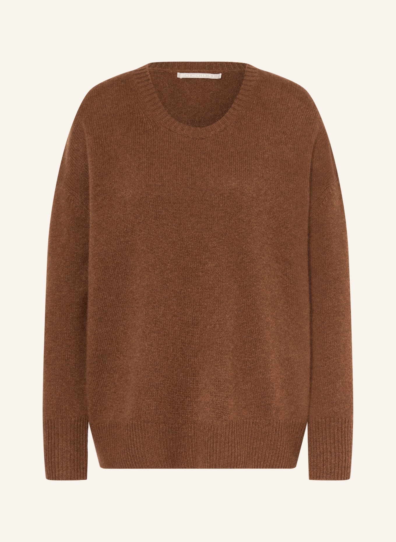 (THE MERCER) N.Y. Cashmere-Pullover: BRAUN