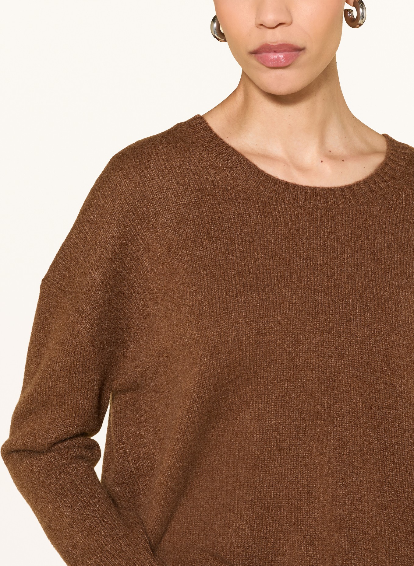 (THE MERCER) N.Y. Cashmere-Pullover: BRAUN