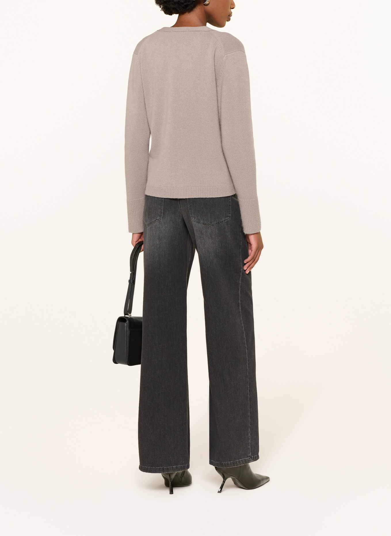 (THE MERCER) N.Y. Cashemere vest: TAUPE