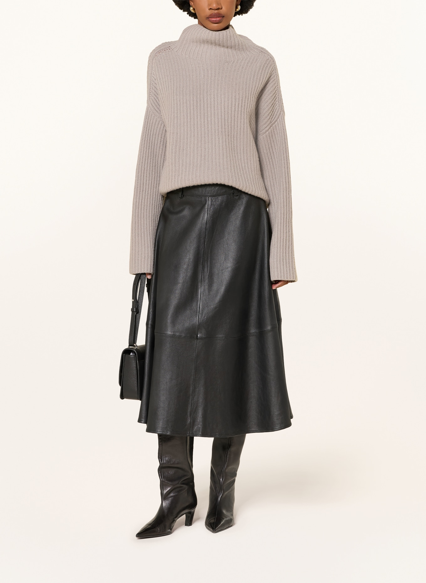 (THE MERCER) N.Y. Cashmere-Pullover: TAUPE