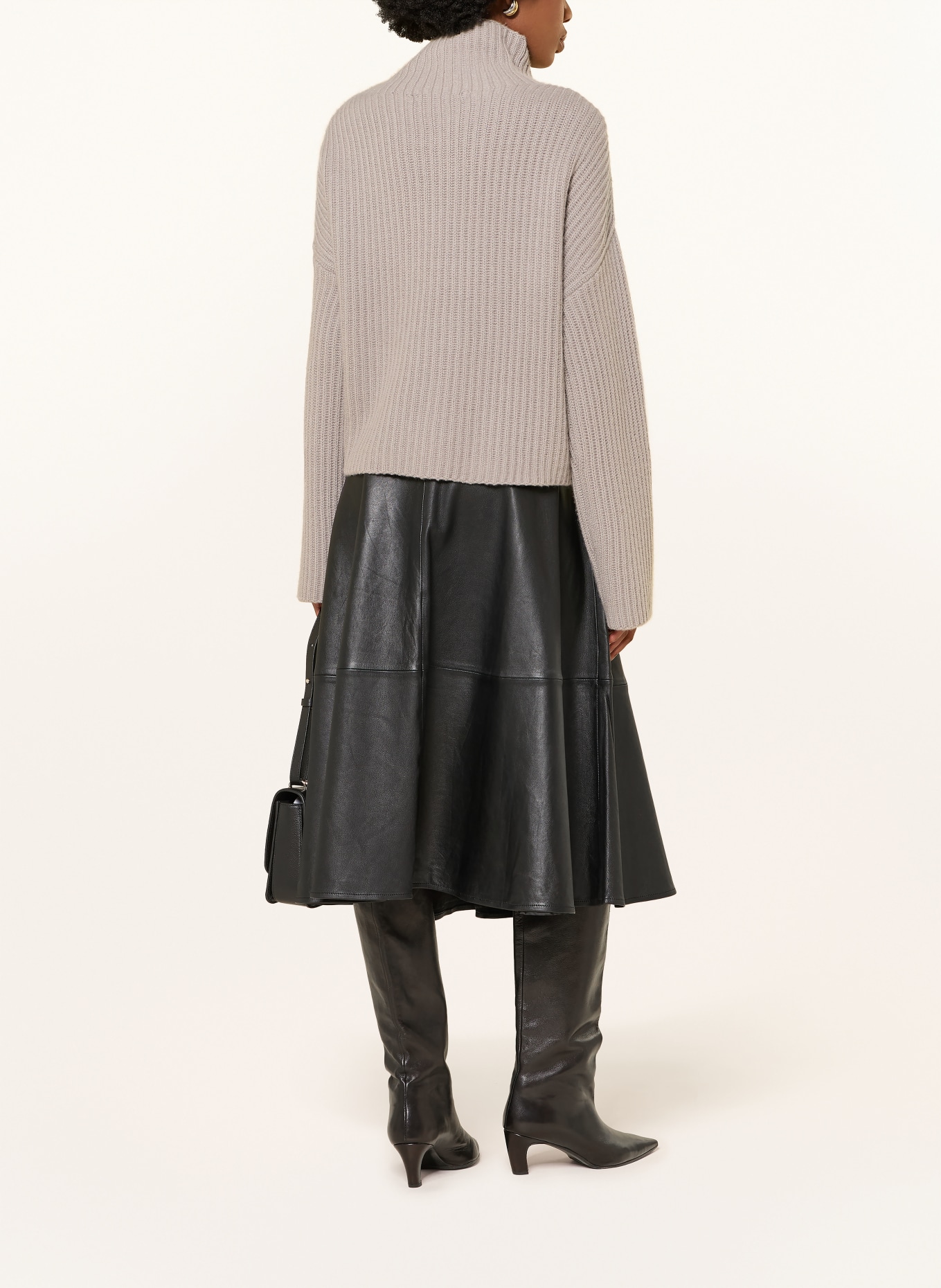 (THE MERCER) N.Y. Cashmere-Pullover: TAUPE