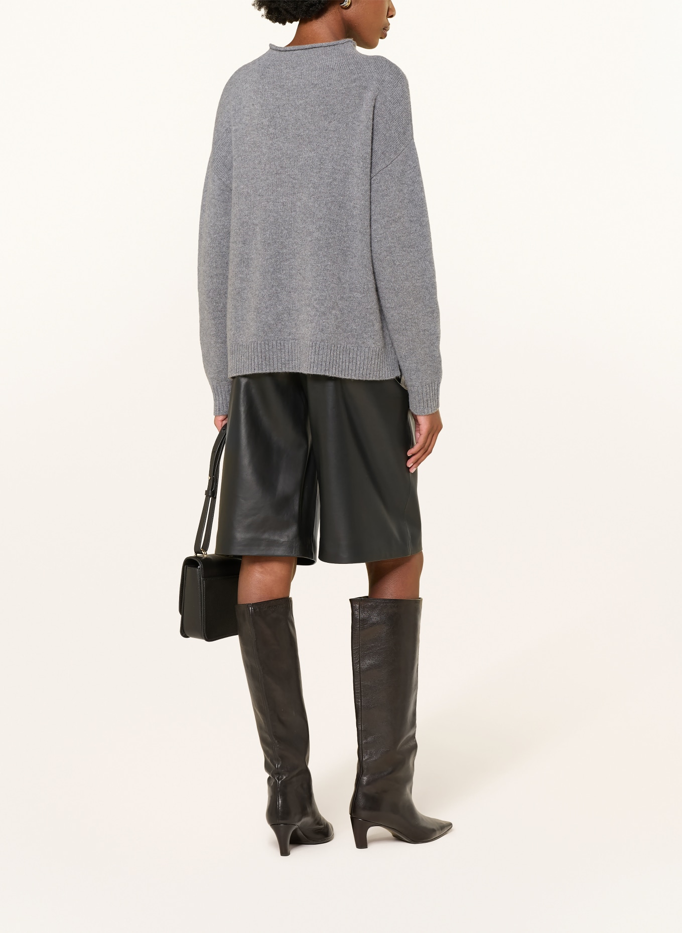 (THE MERCER) N.Y. Cashmere Sweater: GRAY
