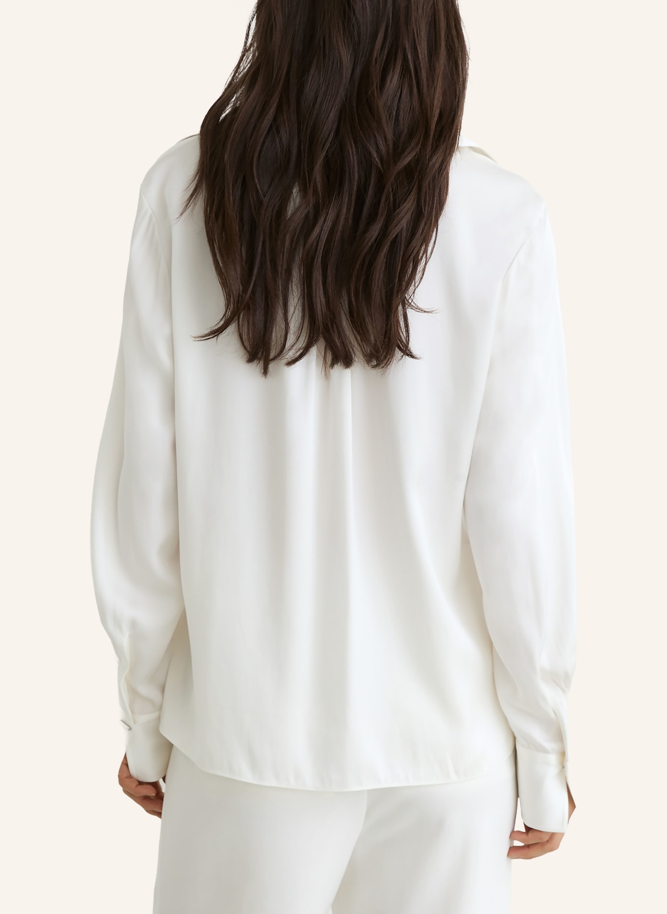 REISS Blouse ORLA met zijde: WIT