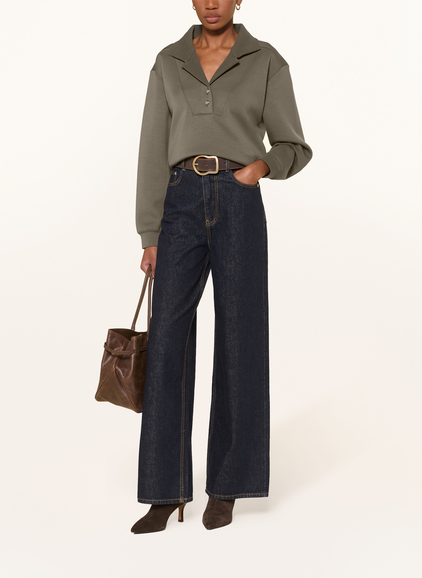 REISS Bluza BELLA: KHAKI