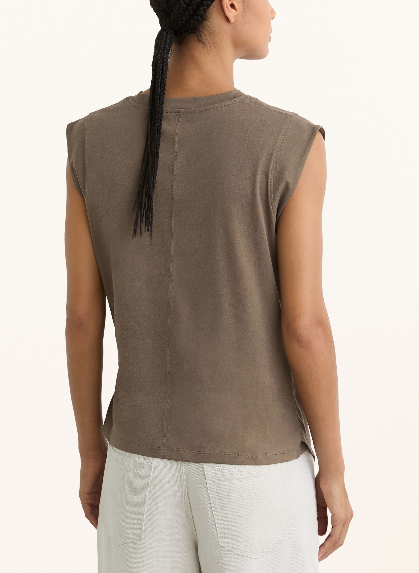 REISS T-Shirt TIA: BRAUN