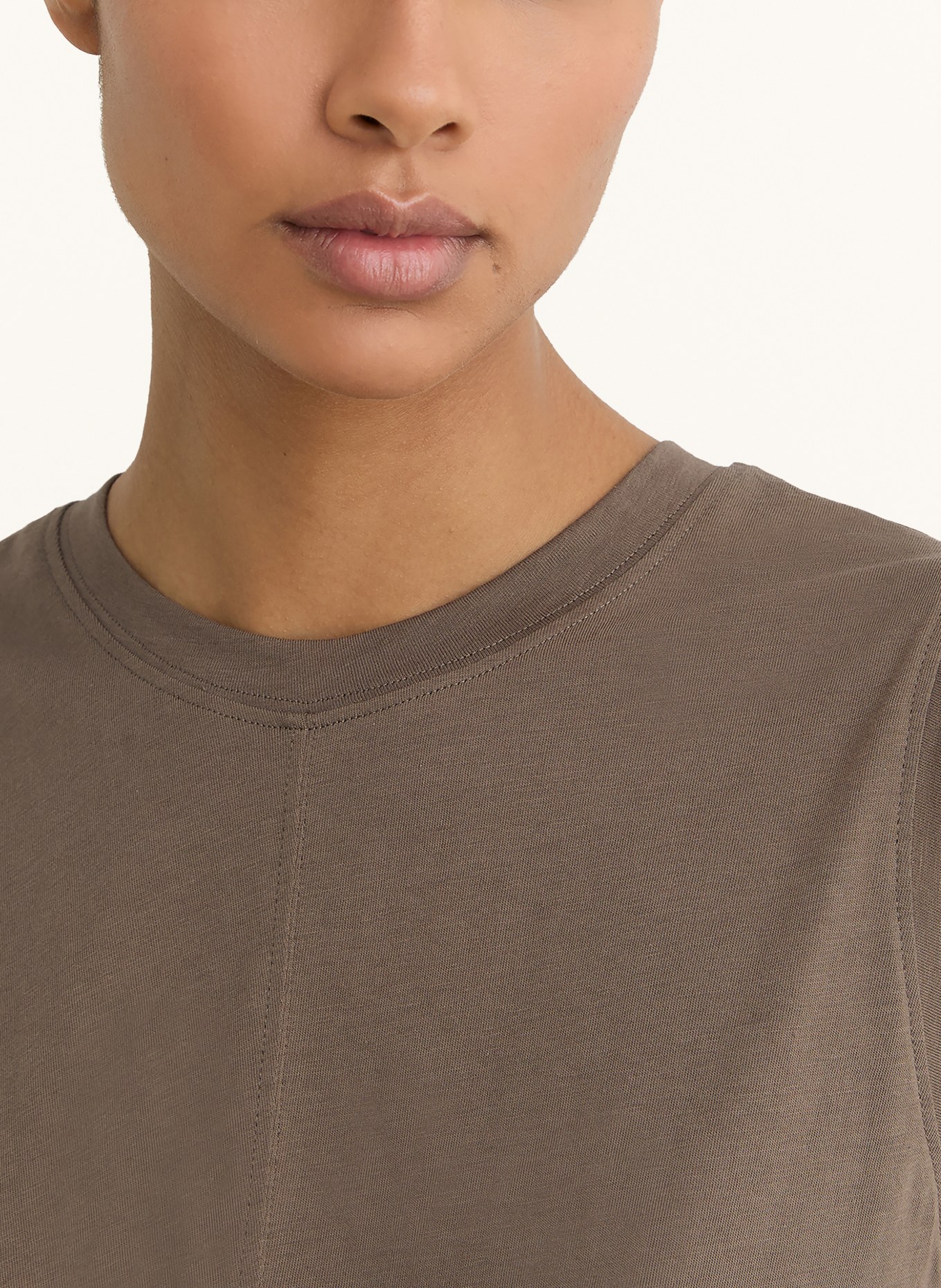 REISS T-Shirt TIA: BRAUN