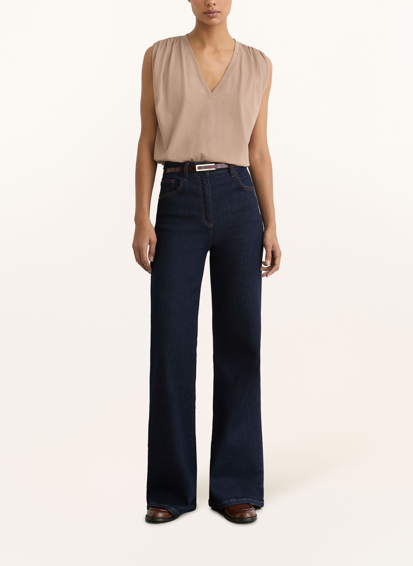 REISS T-Shirt RENEE: TAUPE