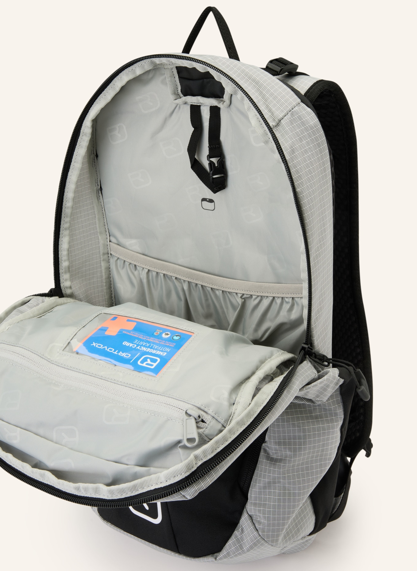 ORTOVOX TRAVERSE PURE 18 S Backpack, 18 L: GRAY / WHITE / BLACK