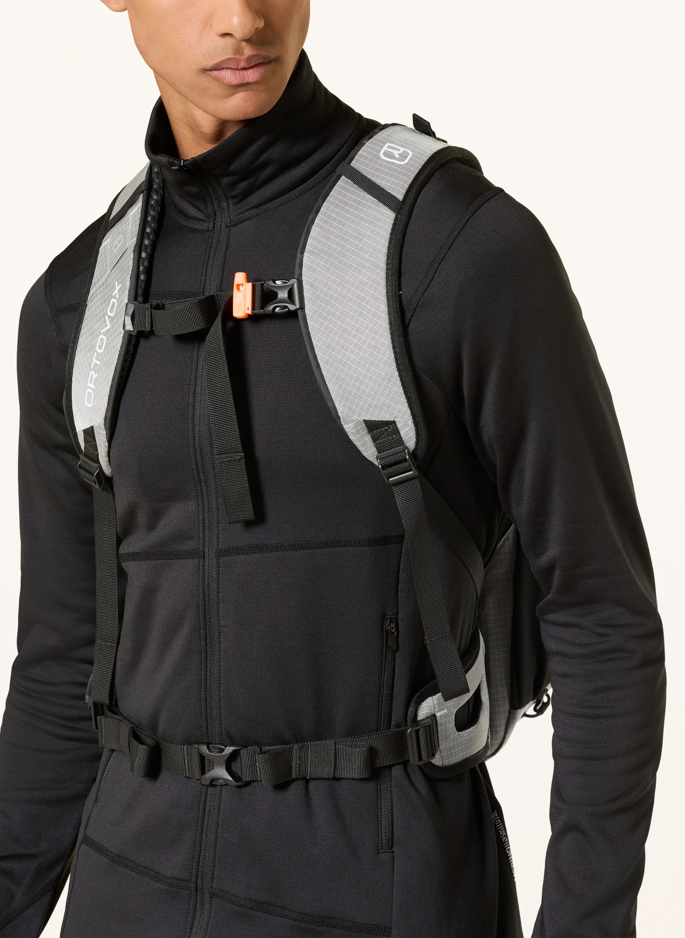 ORTOVOX TRAVERSE PURE 18 S Backpack, 18 L: GRAY / WHITE / BLACK