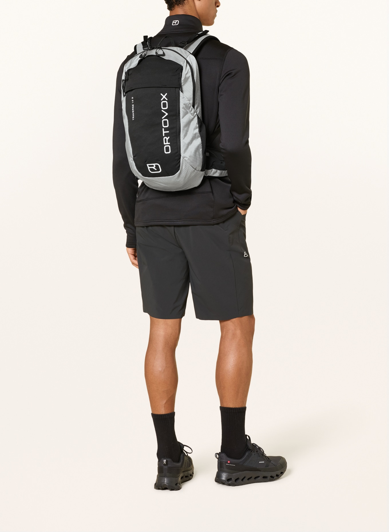 ORTOVOX TRAVERSE PURE 18 S Backpack, 18 L: GRAY / WHITE / BLACK
