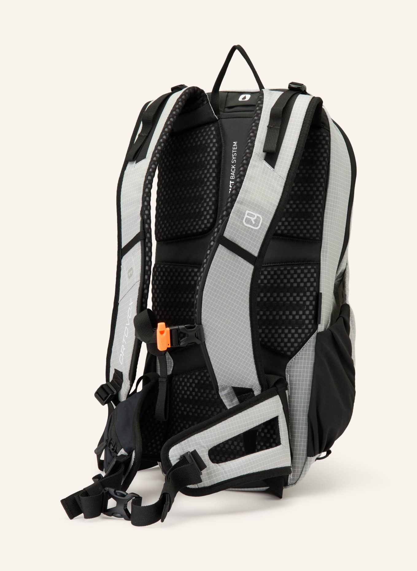 ORTOVOX TRAVERSE PURE 20 Backpack: GRAY / WHITE / BLACK