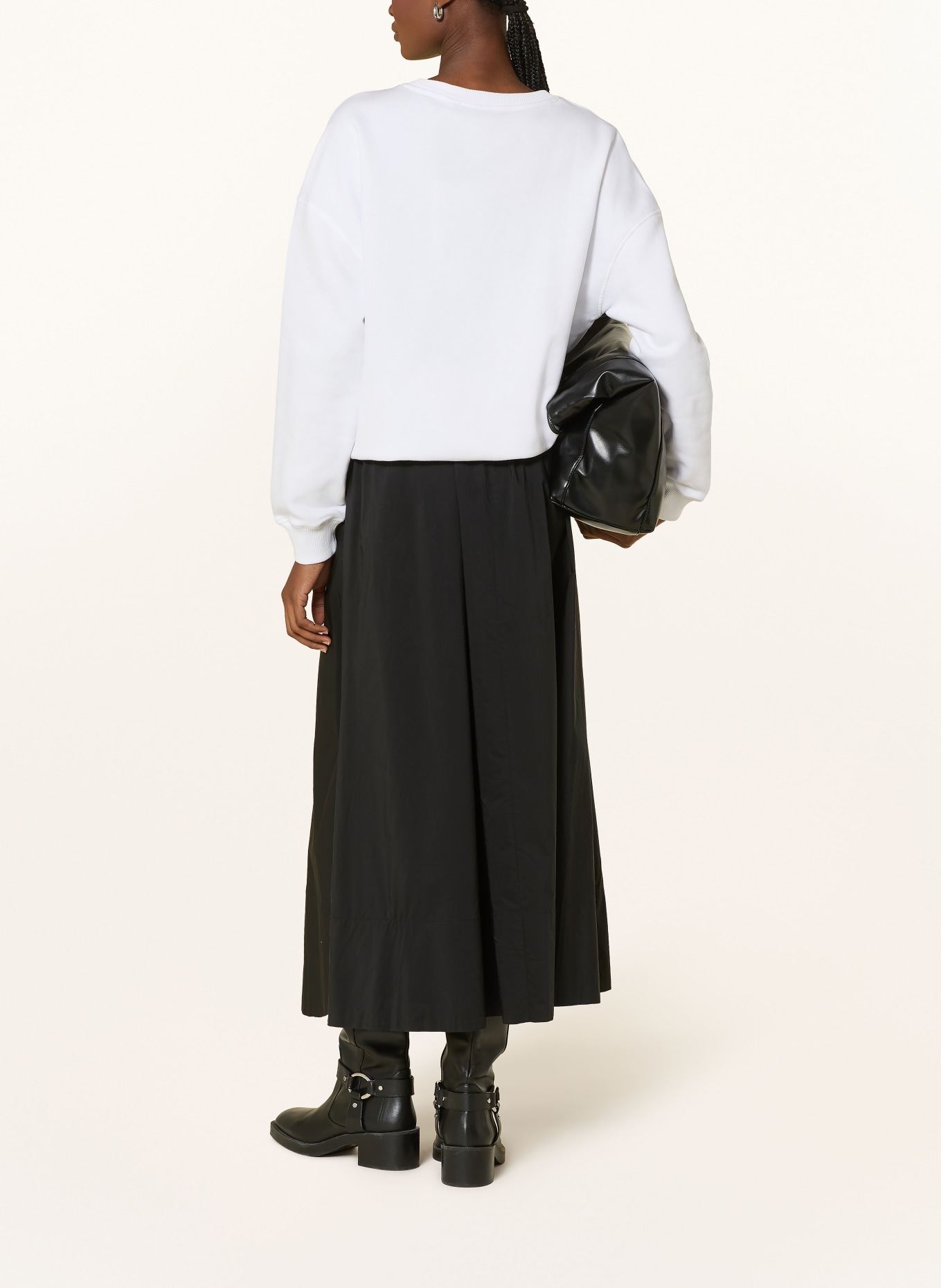 kera till Sweatshirt: WHITE / ROSE / BEIGE