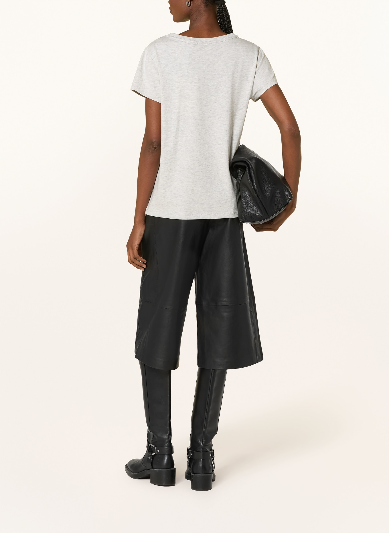 kera till T-shirt: GRAY / DARK GREEN / BLACK