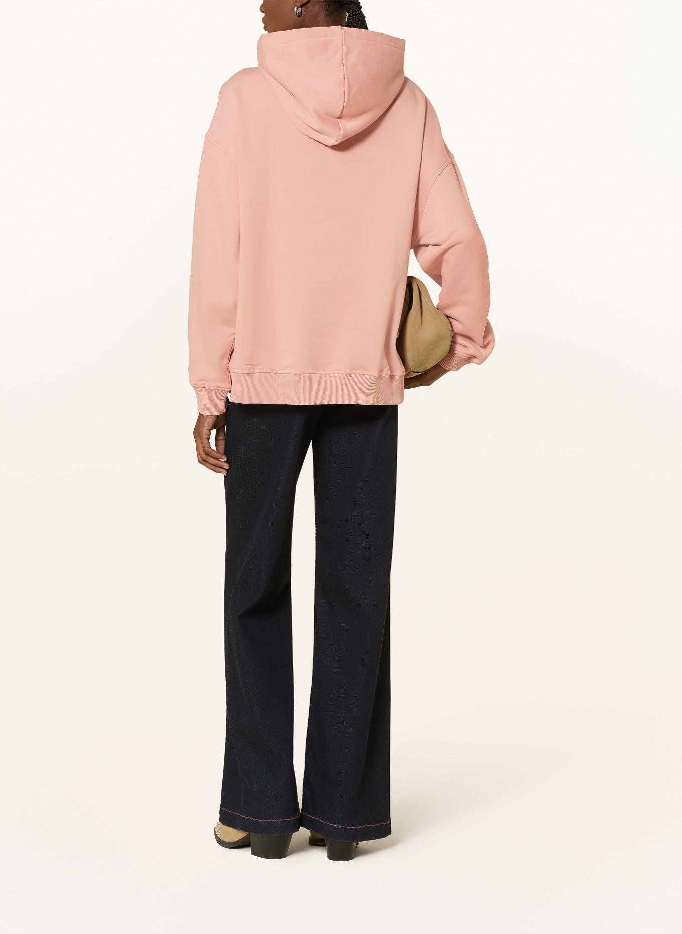 kera till Hoodie: ROSE / BLACK