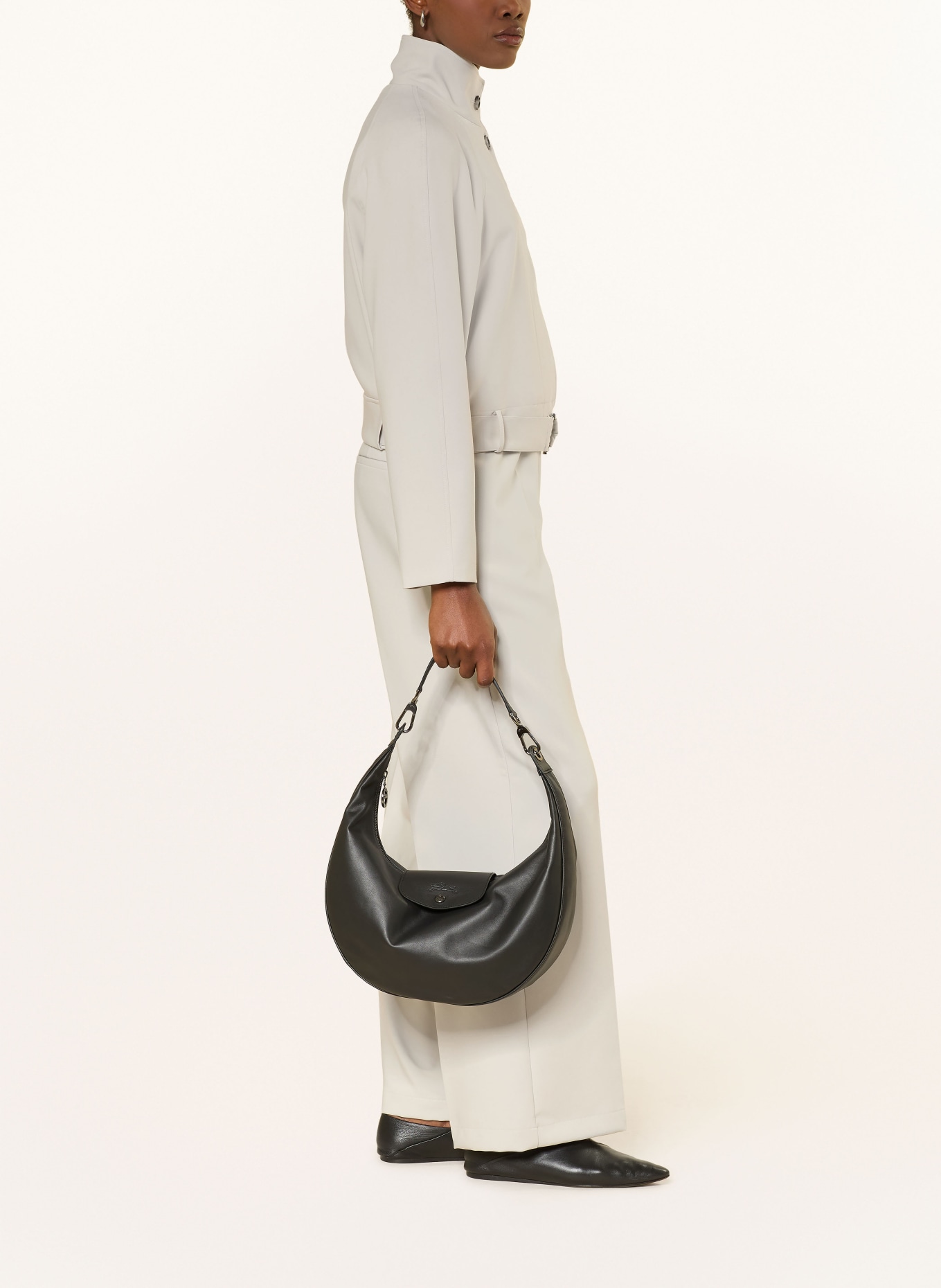 someday Spodnie Marlene CATSBY: ECRU