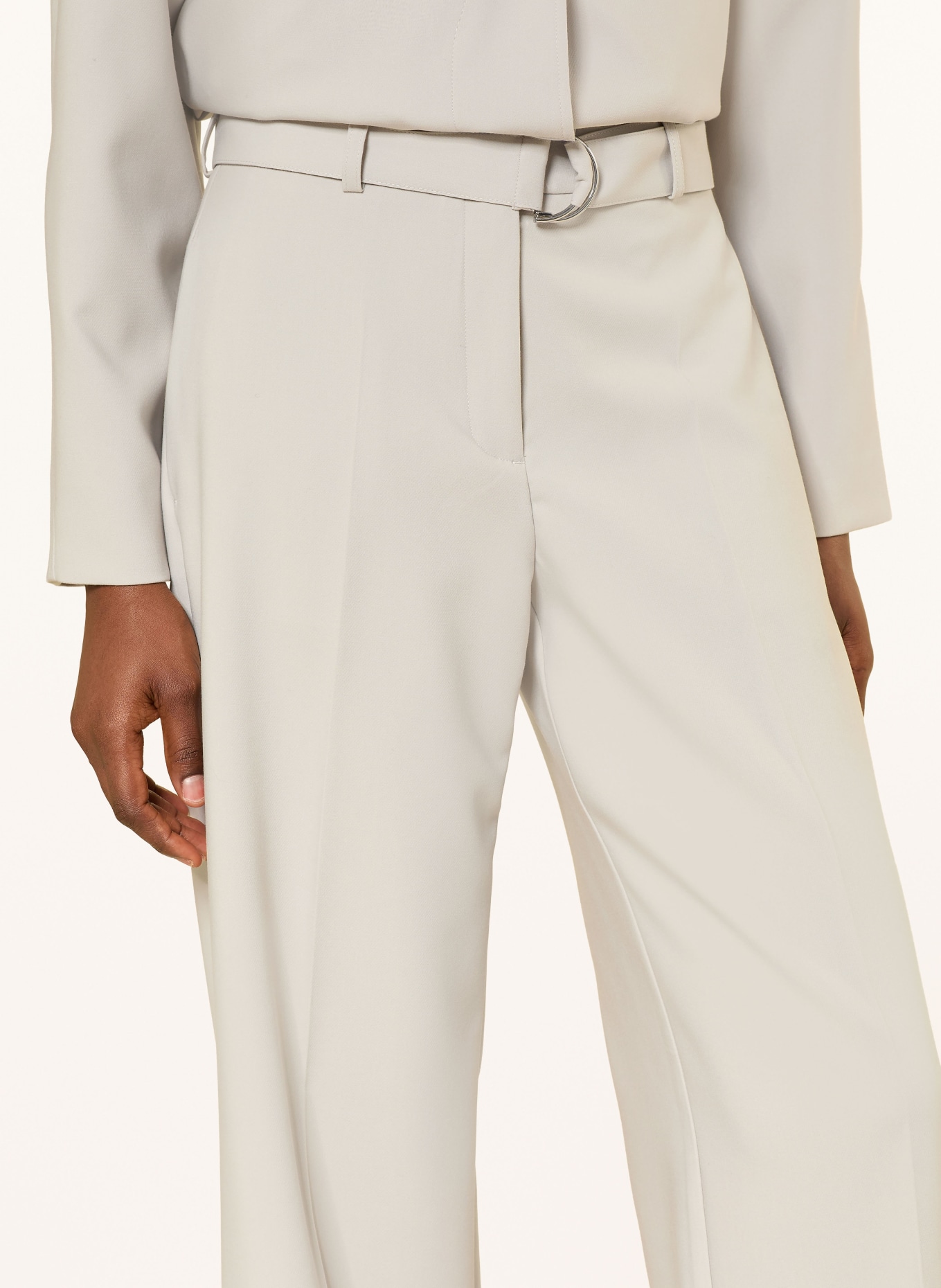 someday Spodnie Marlene CATSBY: ECRU