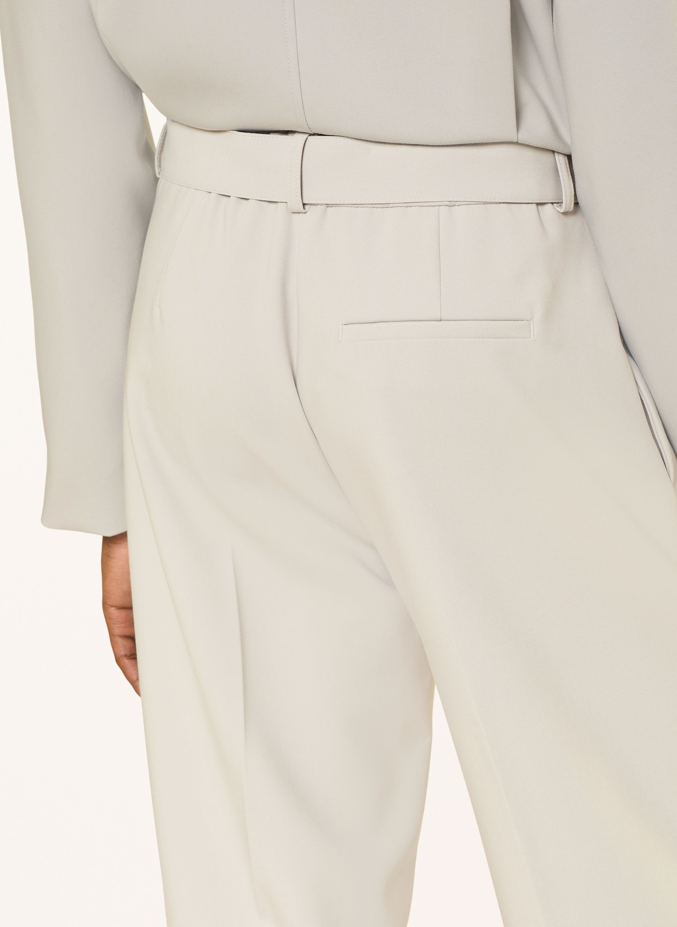 someday Spodnie Marlene CATSBY: ECRU