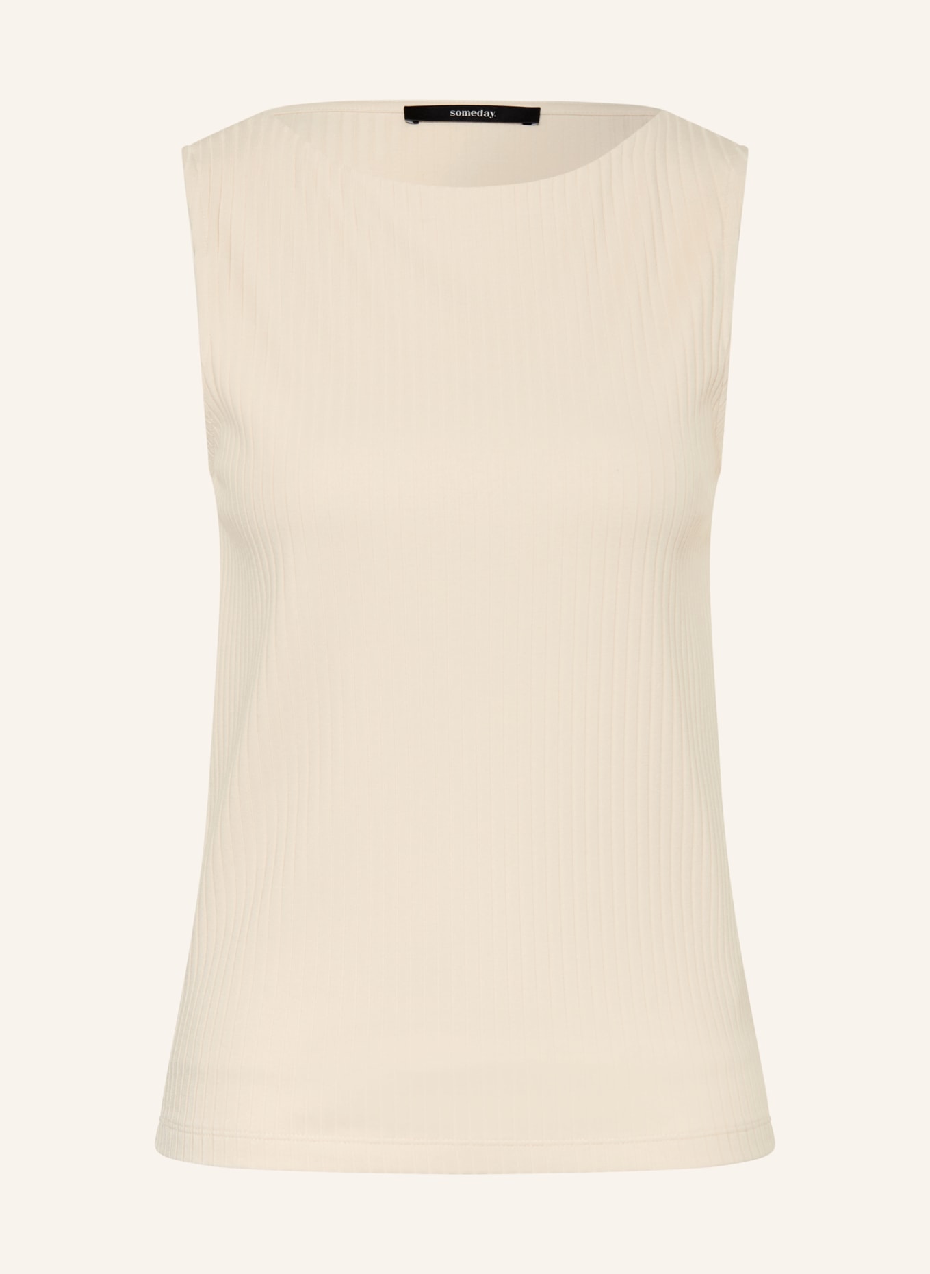 someday Haut en maille KAMIA: ÉCRU