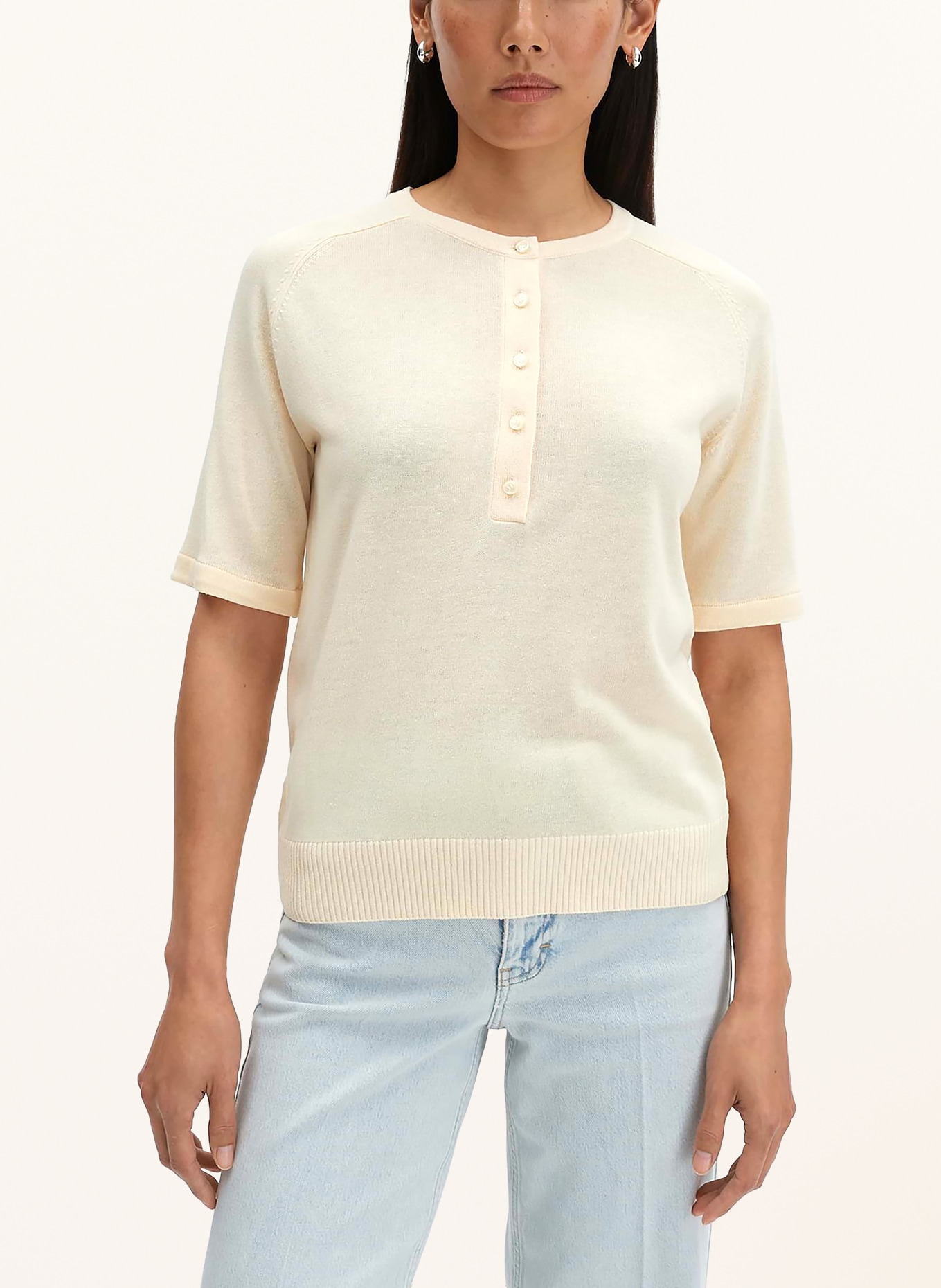 someday Pull en maille TURELIA: JAUNE CLAIR