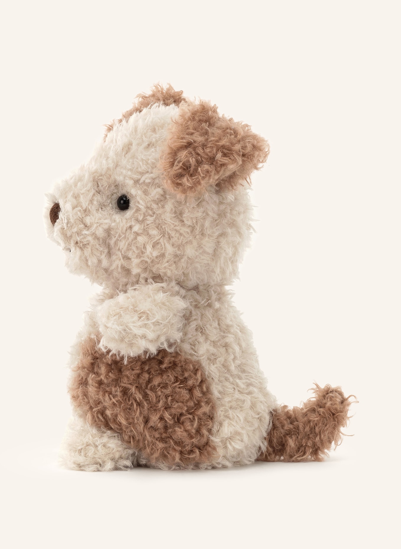 Jellycat Pluszowa zabawka LITTLE PUP: JASNOBRĄZOWY / BRĄZOWY