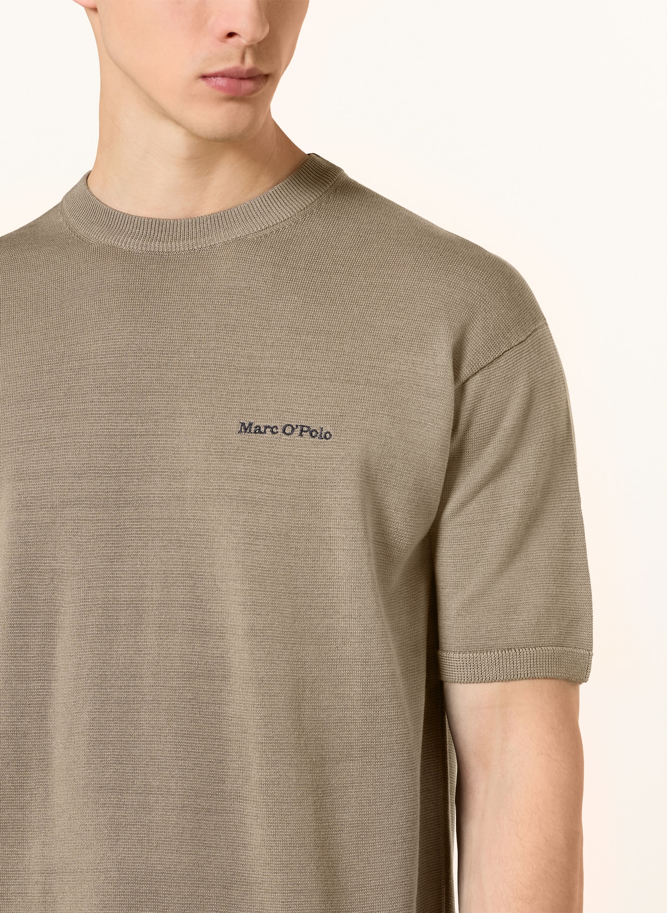 Marc O'Polo Strickshirt: TAUPE