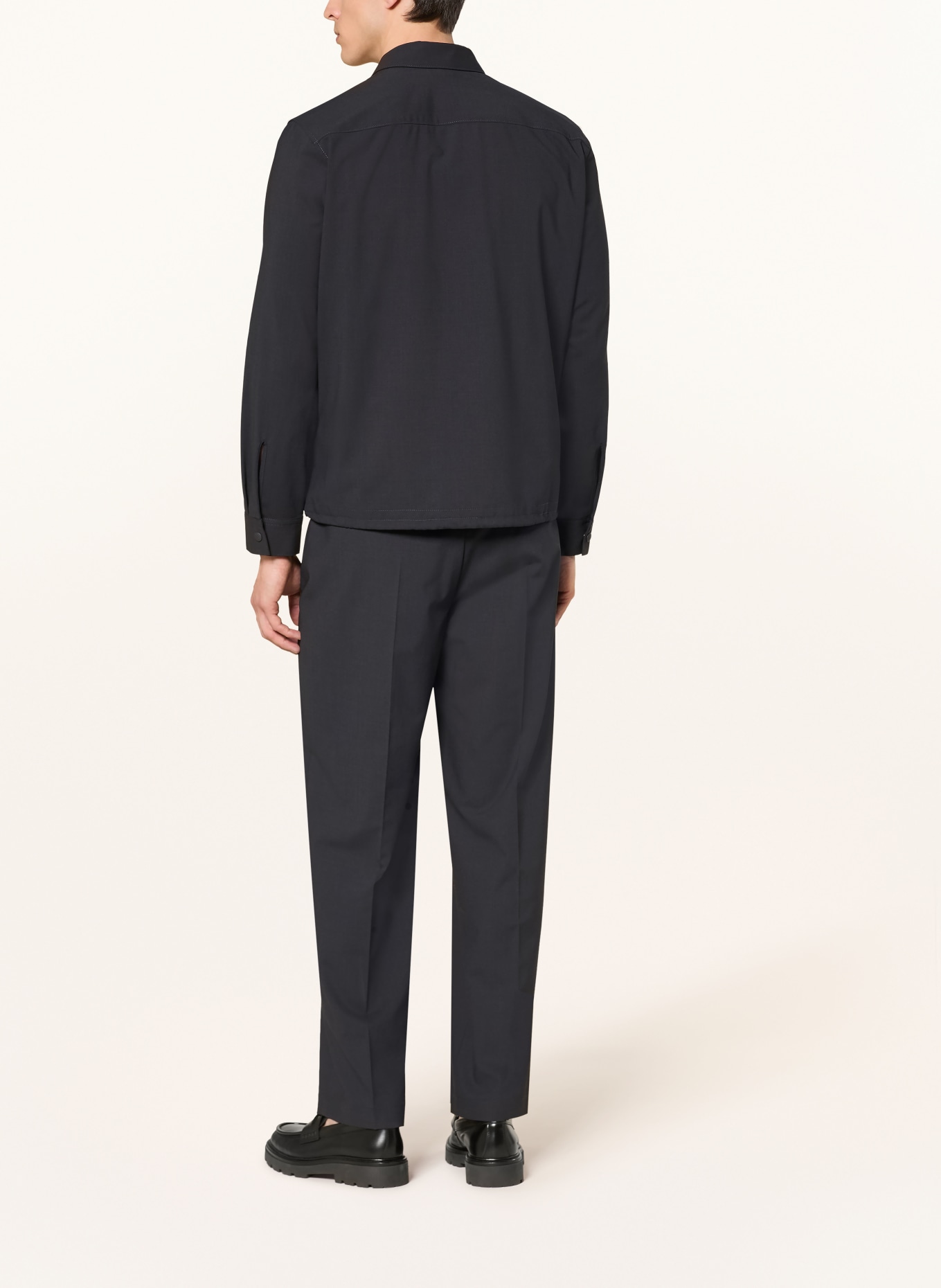 Marc O'Polo Overshirt: MÖRKBLÅ