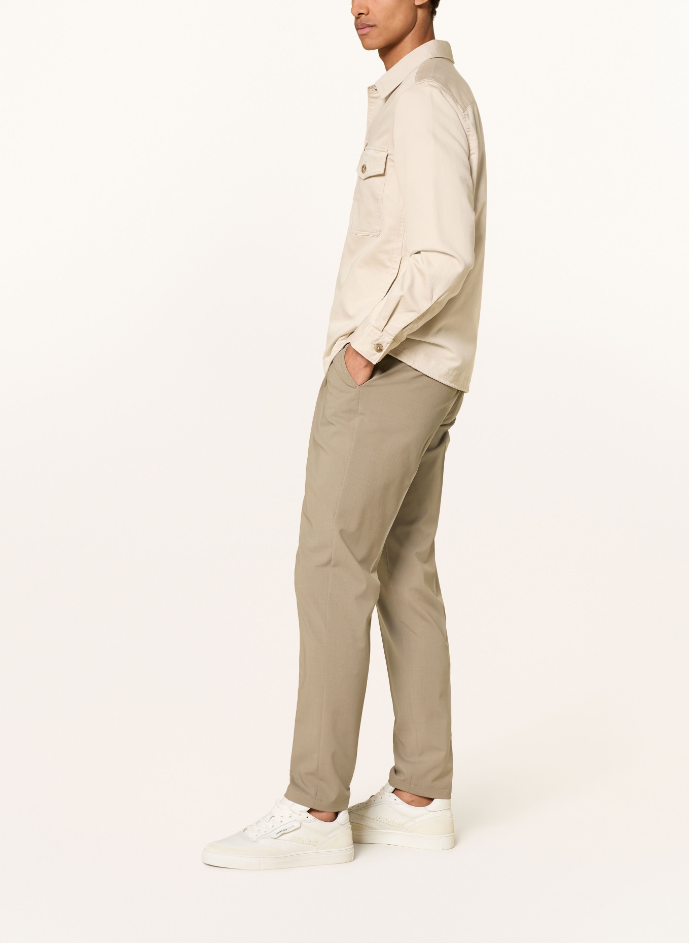 Marc O'Polo Chino MOROT JOGGER Extra Slim Fit: TAUPE