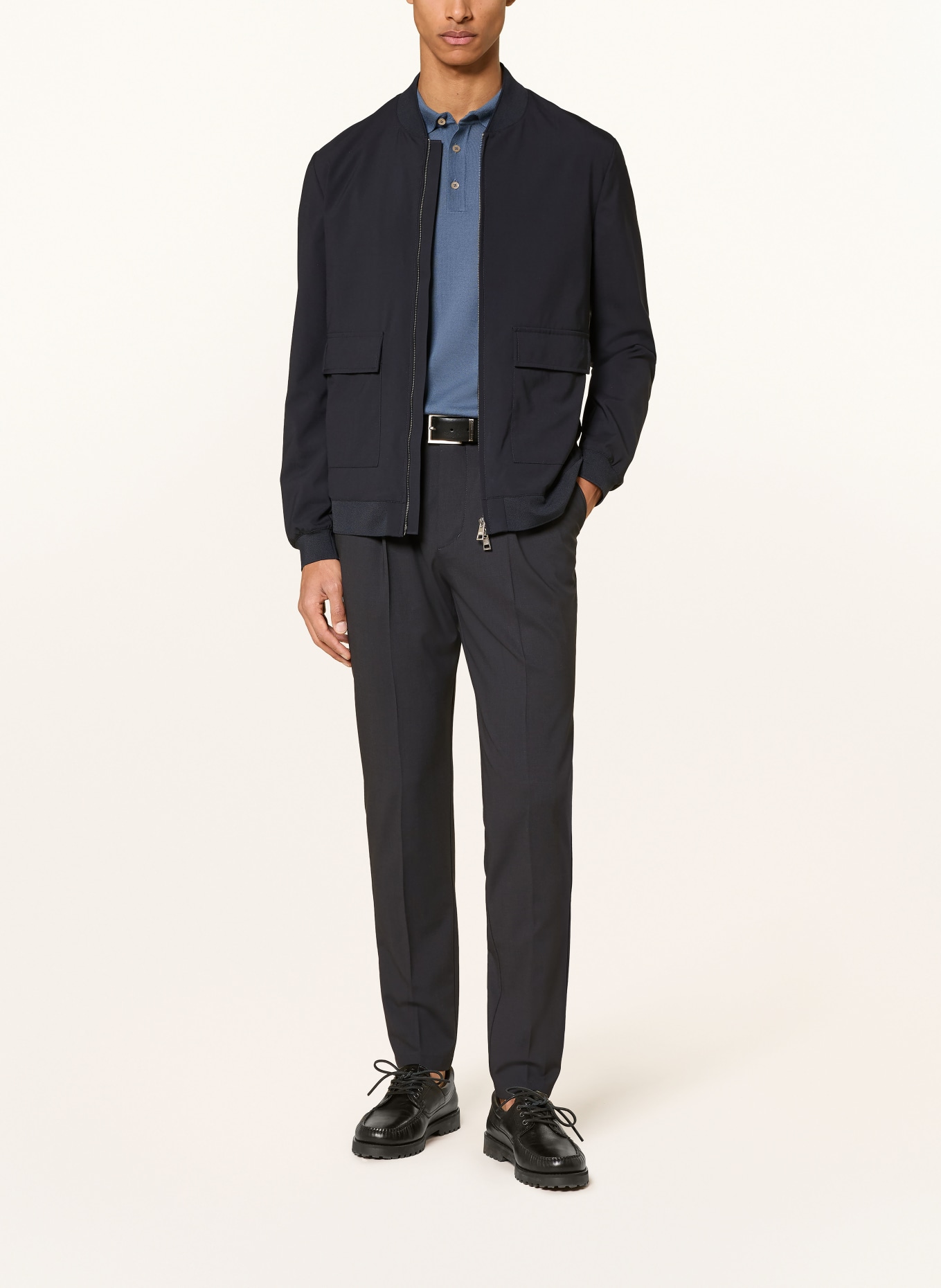 Marc O'Polo Chino MOROT JOGGER Extra Slim Fit: DARK BLUE