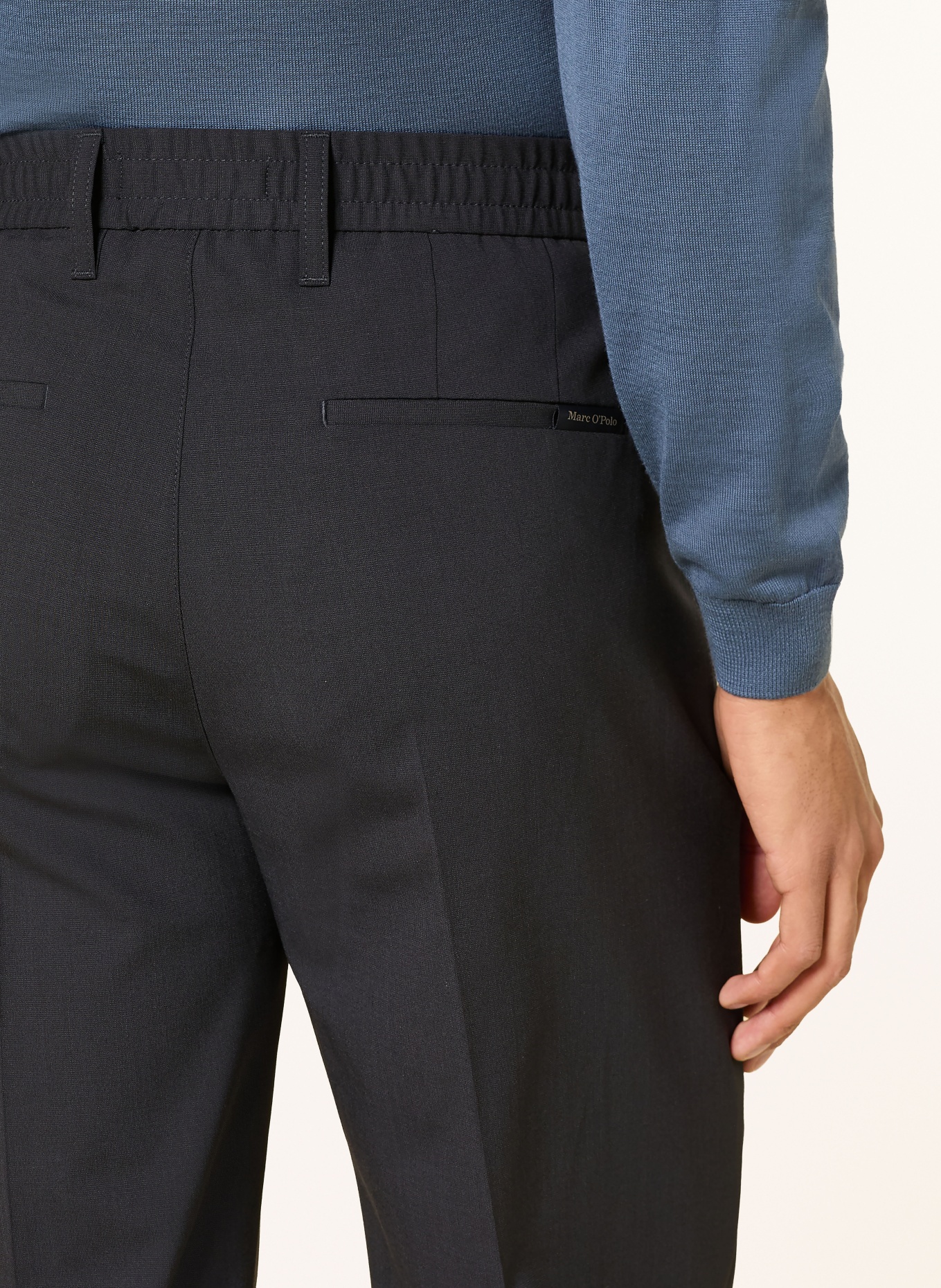 Marc O'Polo Chino MOROT JOGGER Extra Slim Fit: DARK BLUE