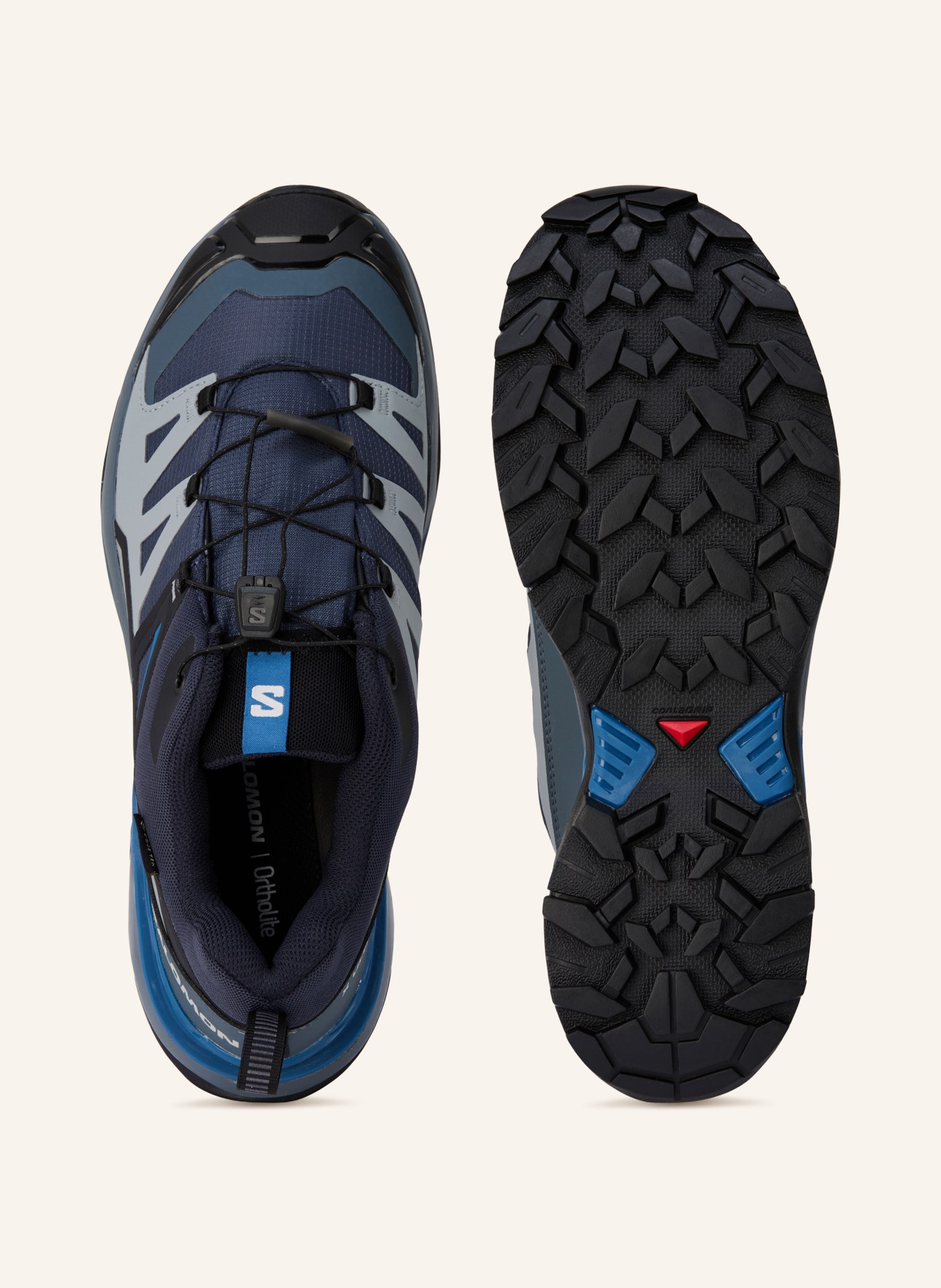 SALOMON Wandelschoenen X ULTRA 360 GTX: DONKERBLAUW / GRIJS / ZWART