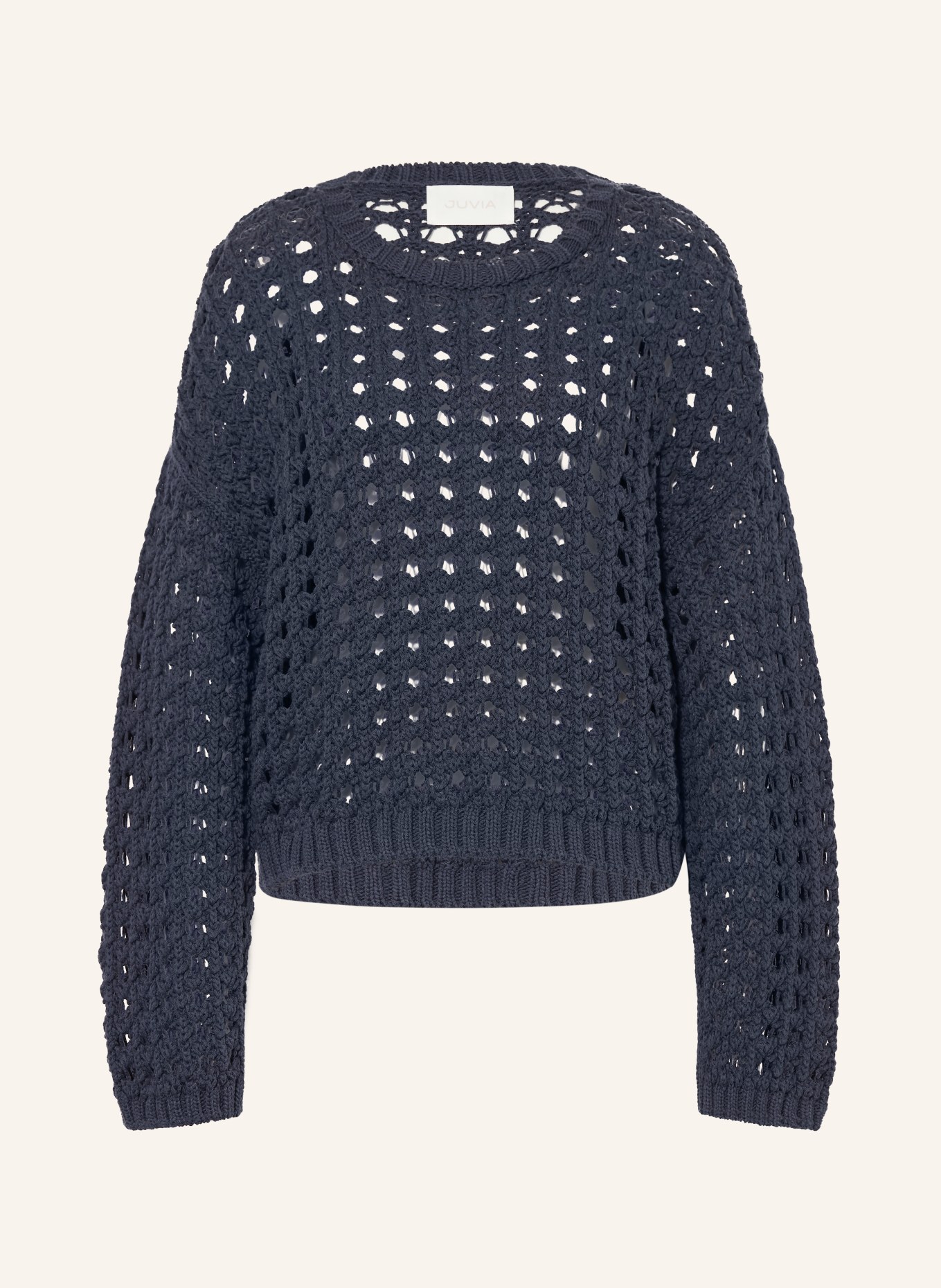 Juvia Sweter MIRJA: GRANATOWY