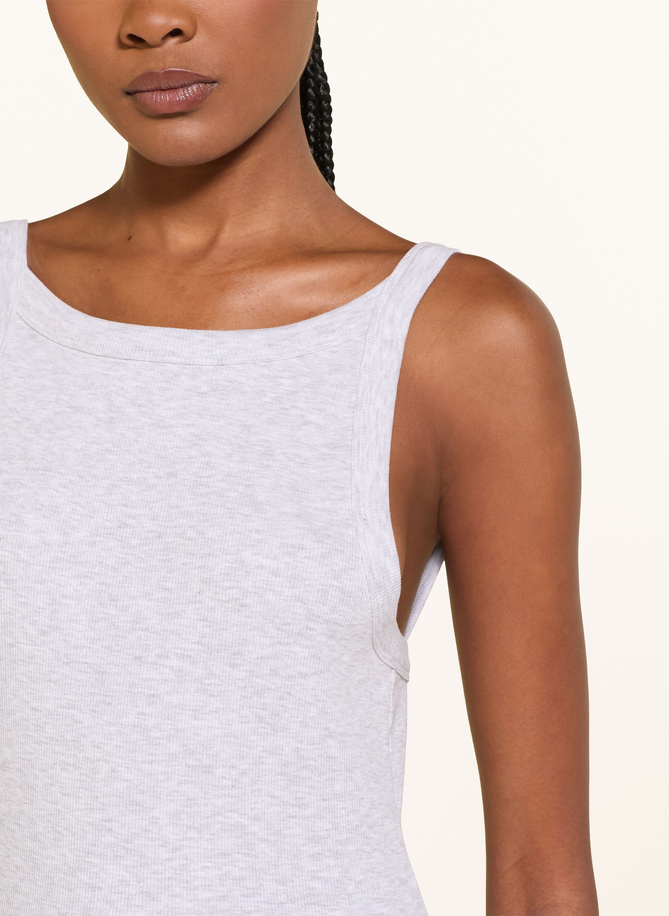 Juvia ALISIA Top: LIGHT GRAY