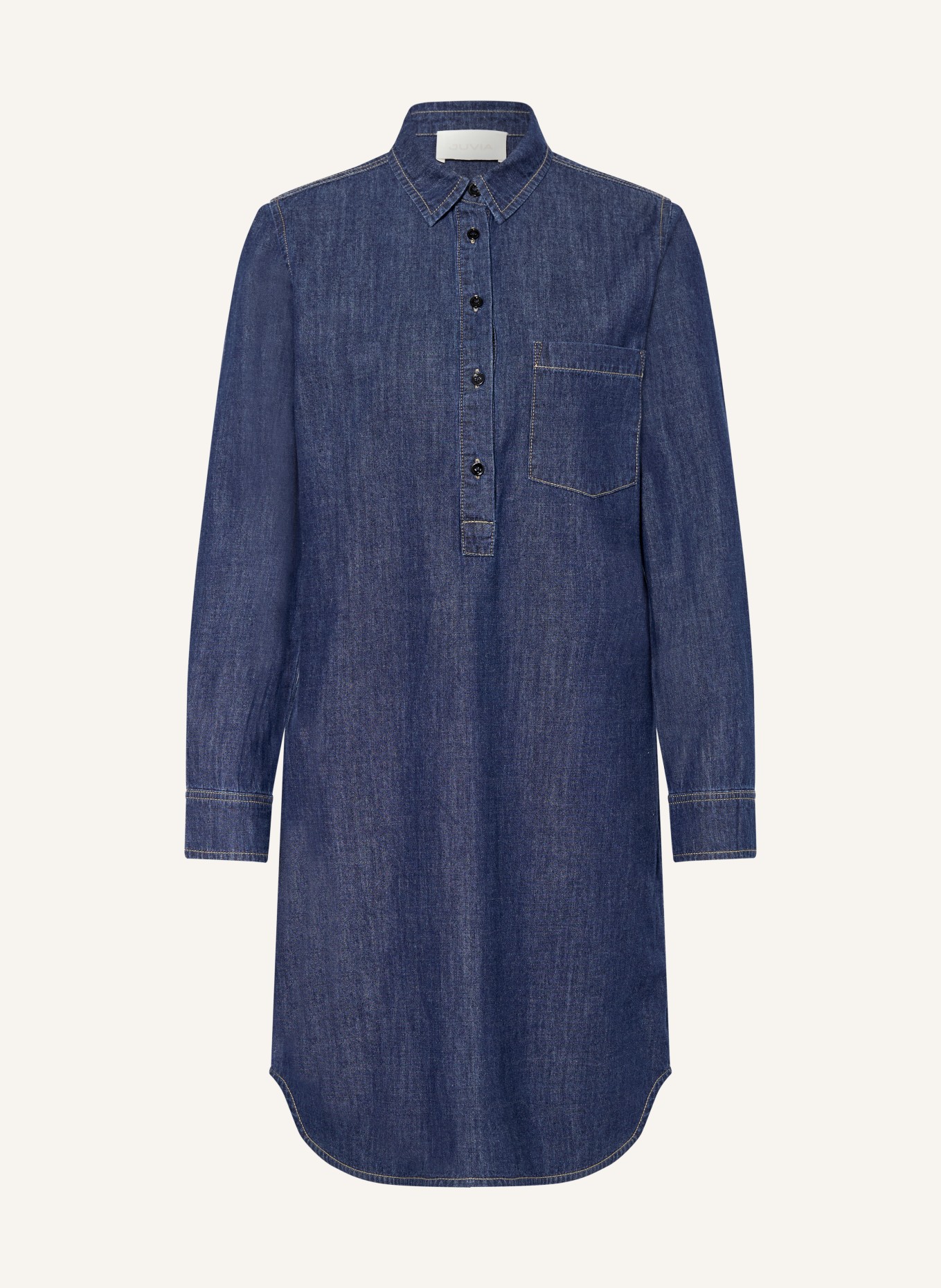 Juvia Jeanskleid NURIA: DUNKELBLAU